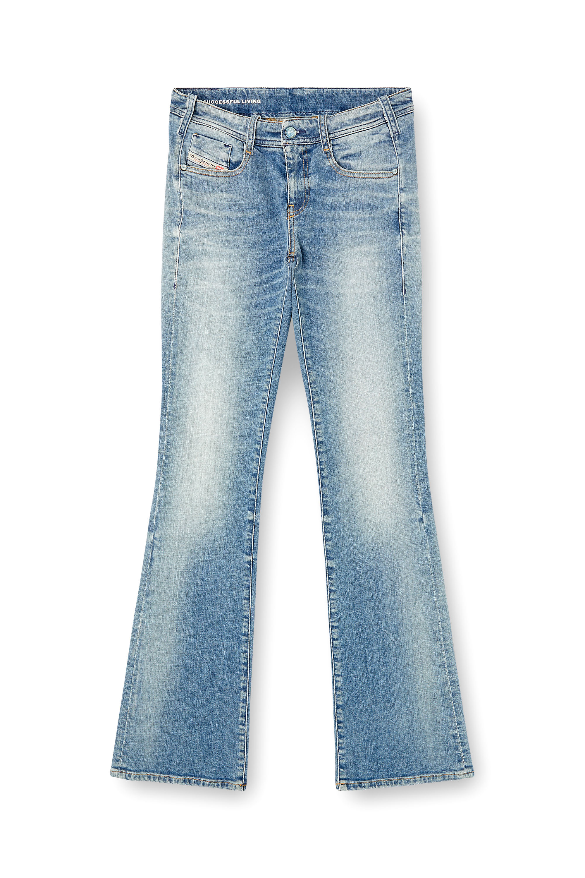 Diesel - Damen Bootcut Jeans 1969 D-Ebbey 09N95, Hellblau - 2
