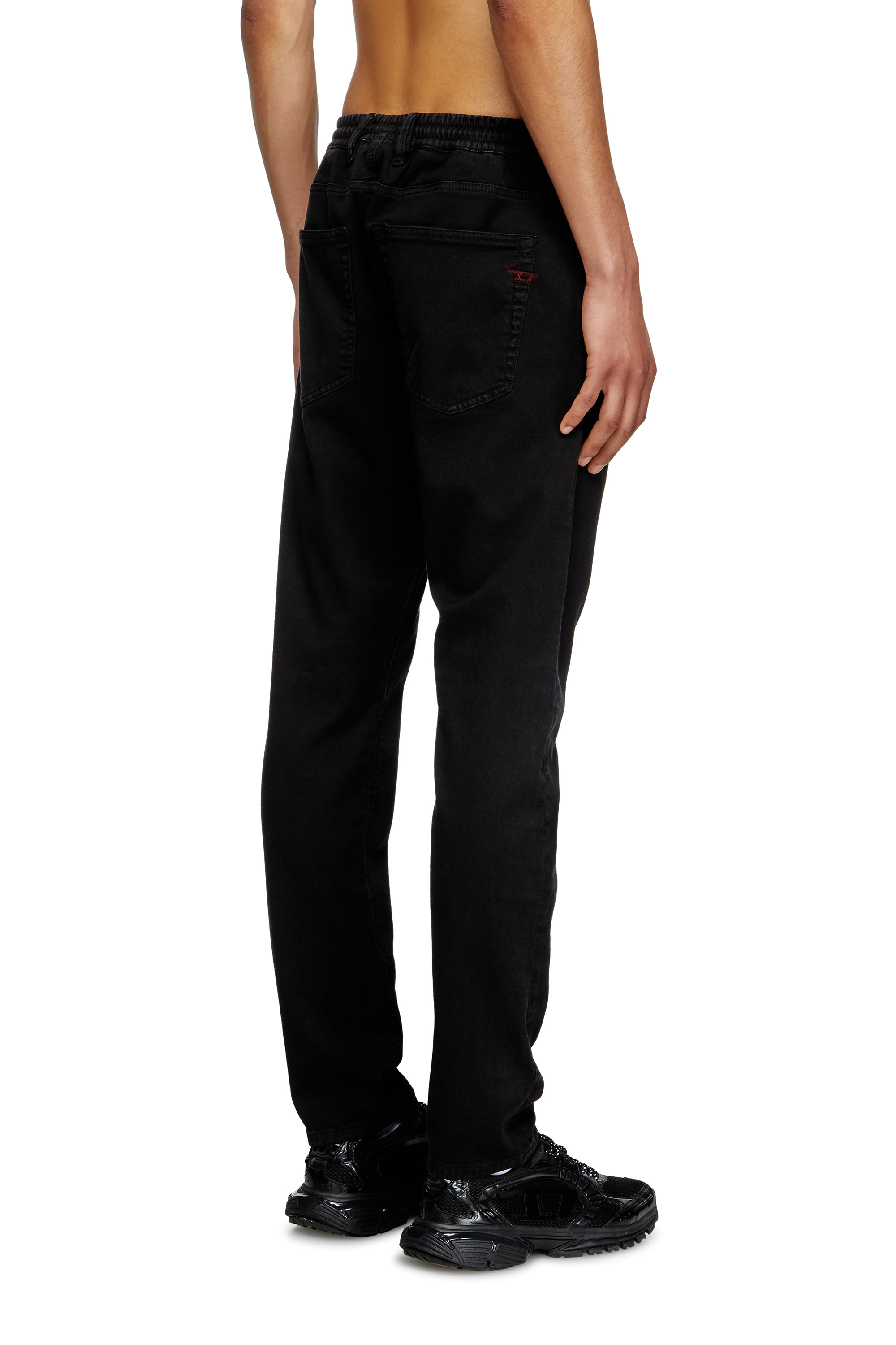 Regular 2032 D-Krooley Joggjeans® 068NH, Schwarz/Dunkelgrau Diesel - Herren Regular 2032 D-Krooley Joggjeans® 068NH, Schwarz/Dunkelgrau - 4