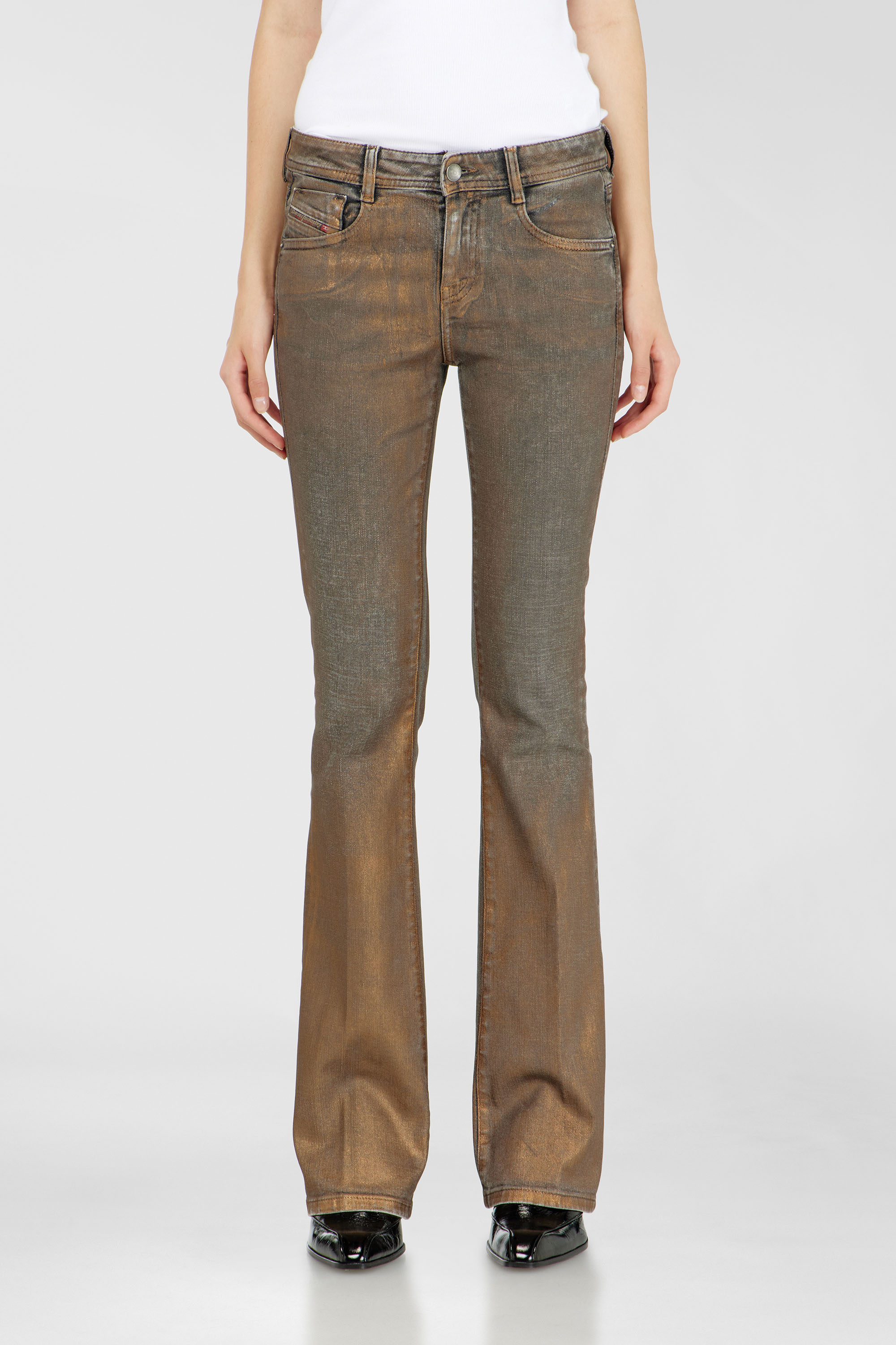Diesel - Damen Bootcut Jeans 1969 D-Ebbey 09Q38, Braun - 4