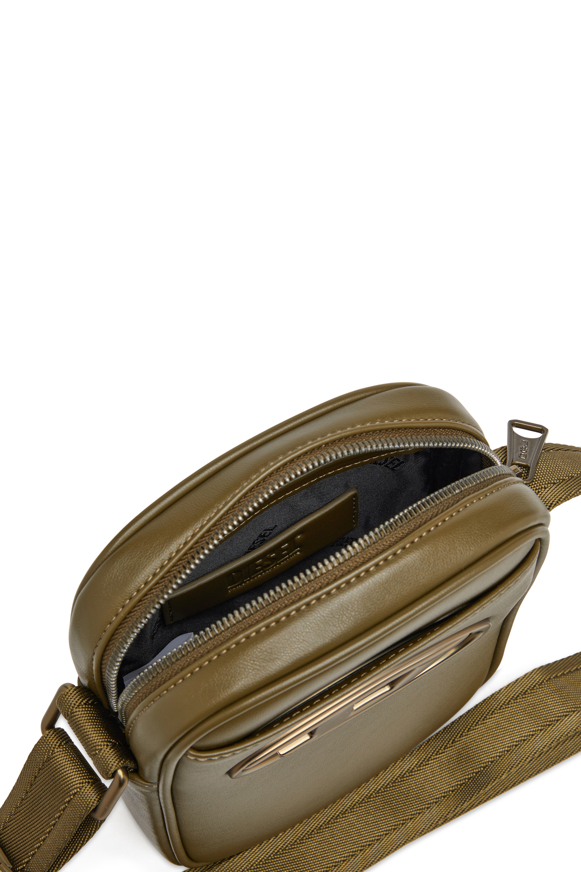 Diesel - HOLI-D CROSSBODY, Herren Holi-D-Crossbody-Tasche aus PU und Neopren in Armeegrün - 3