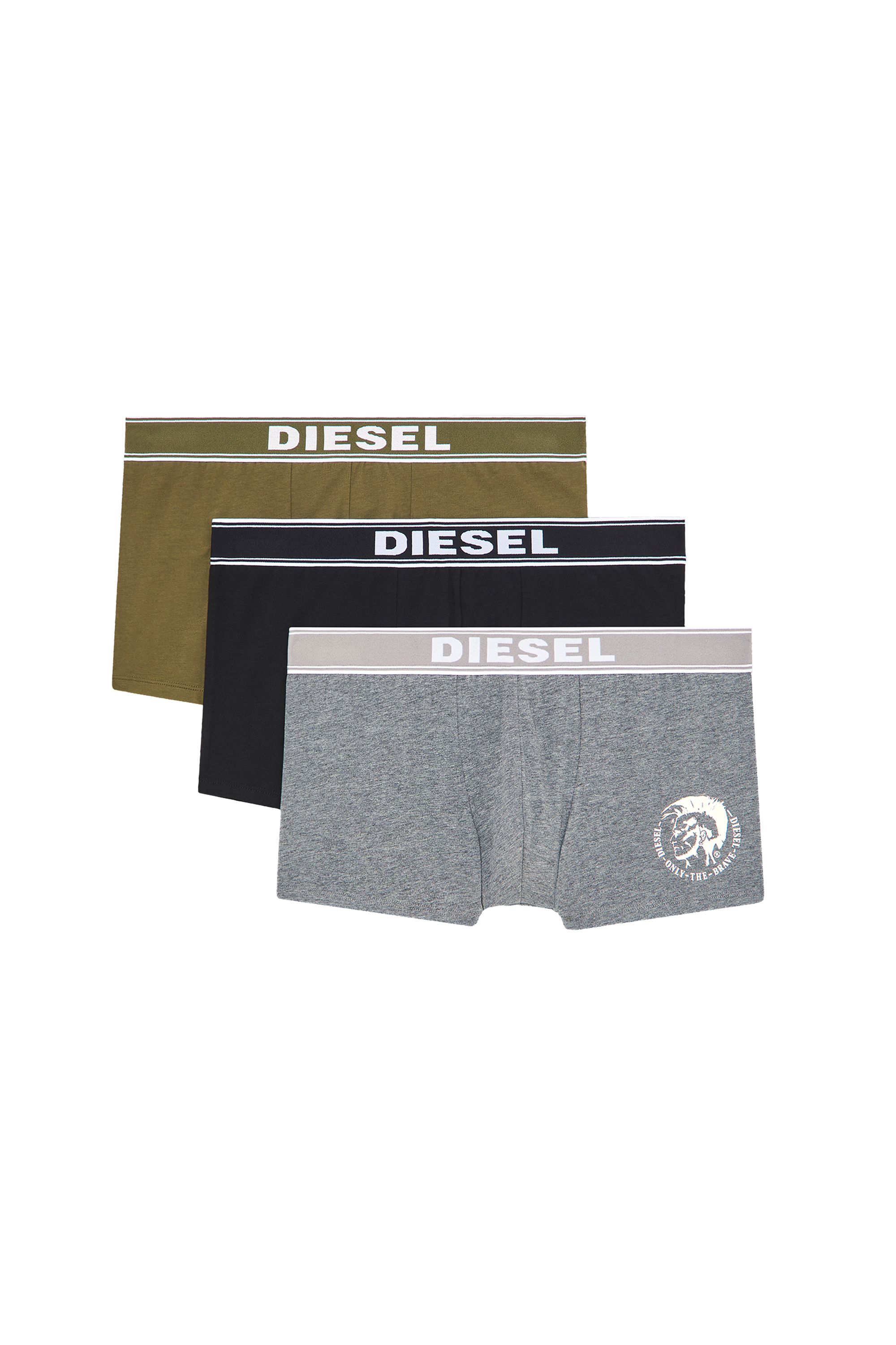 UMBX-SHAWNTHREEPACK, Schwarz/Grau - Boxershorts