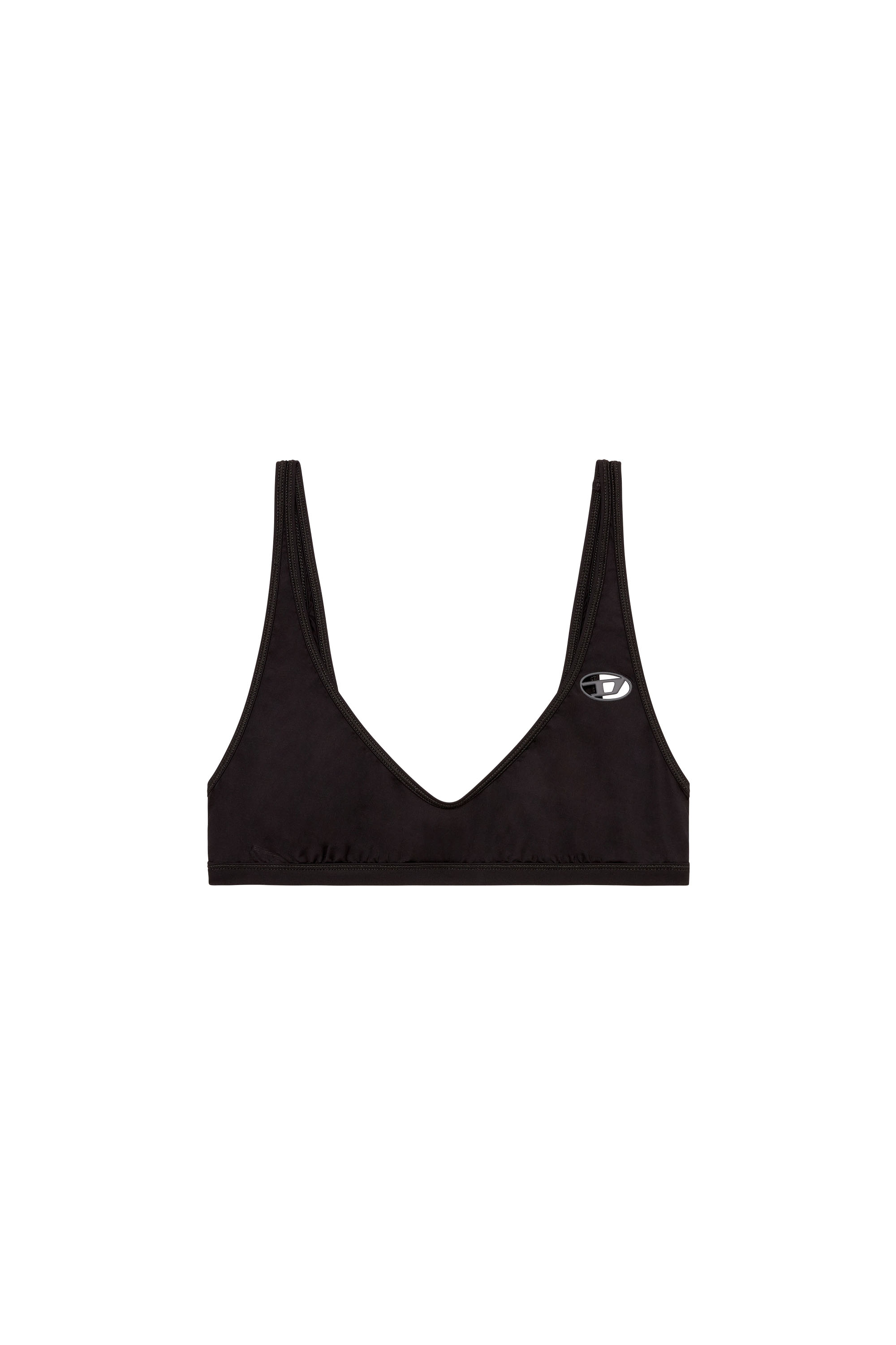 Diesel - TANIA-UTLT, Damen Bustier mit Cutout-Oval D-Detail in Schwarz - 4