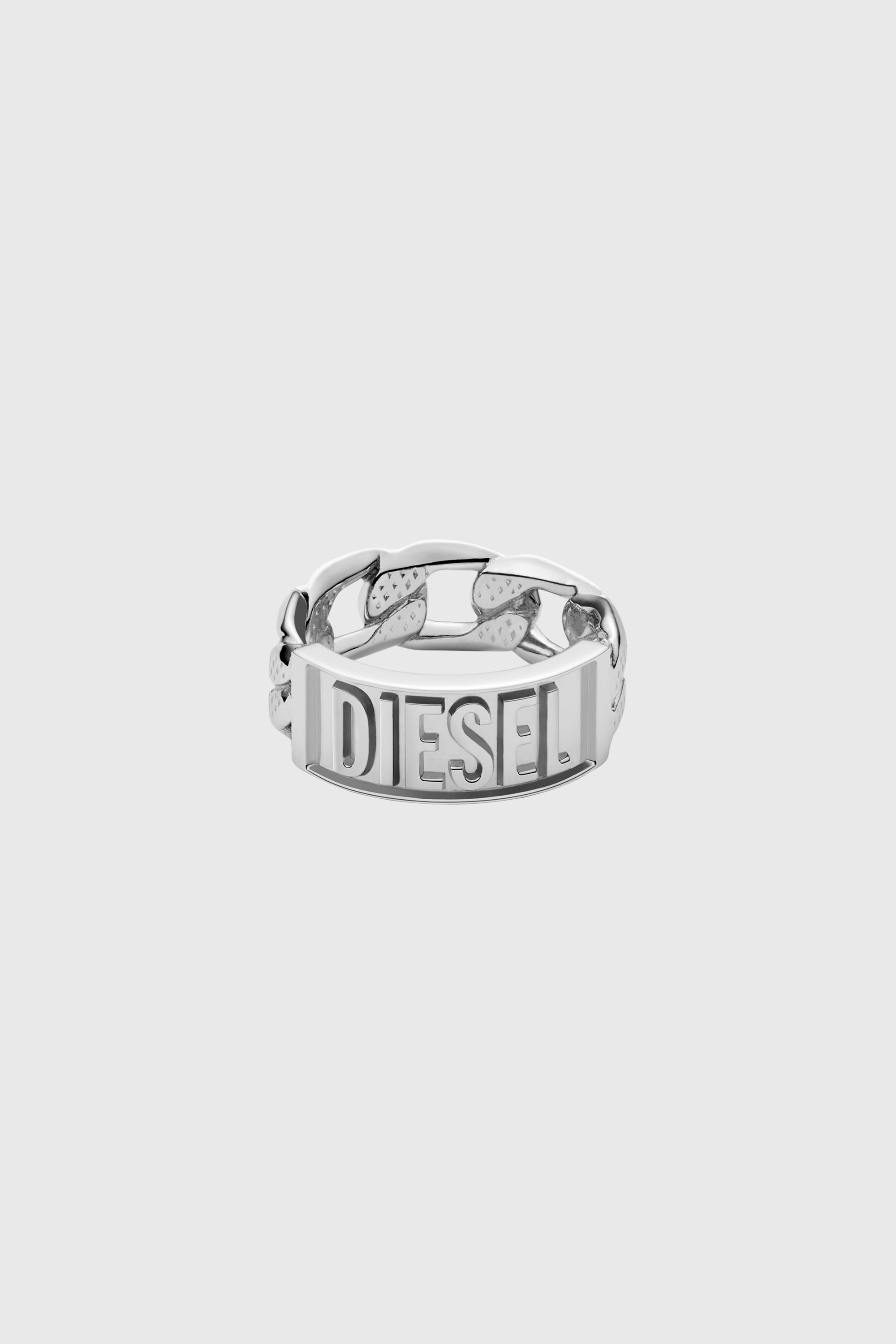 Diesel - DX1347, Herren Edelstahlring in Silber - 2