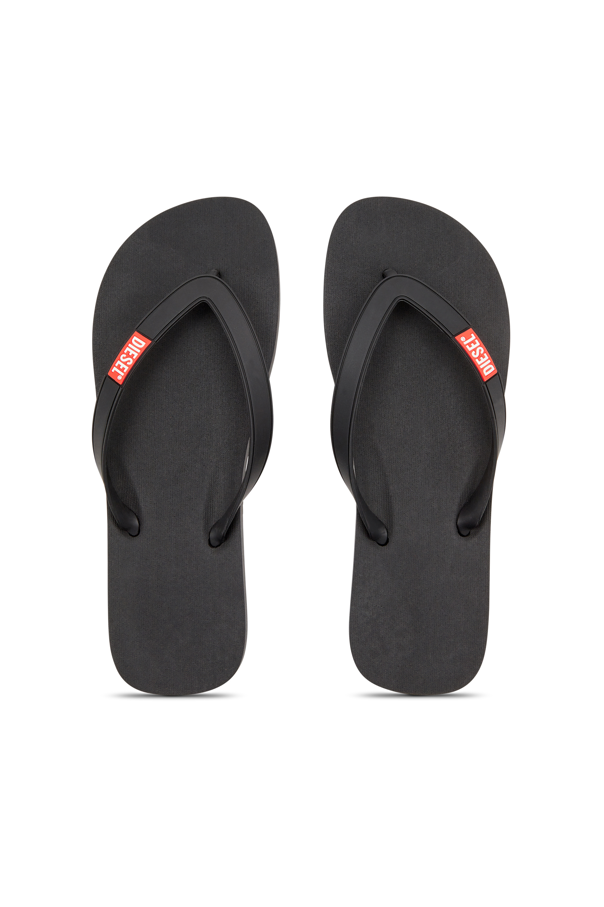 Diesel - SA-RIO W, Damen Flip-Flops aus Gummi in Schwarz - 5