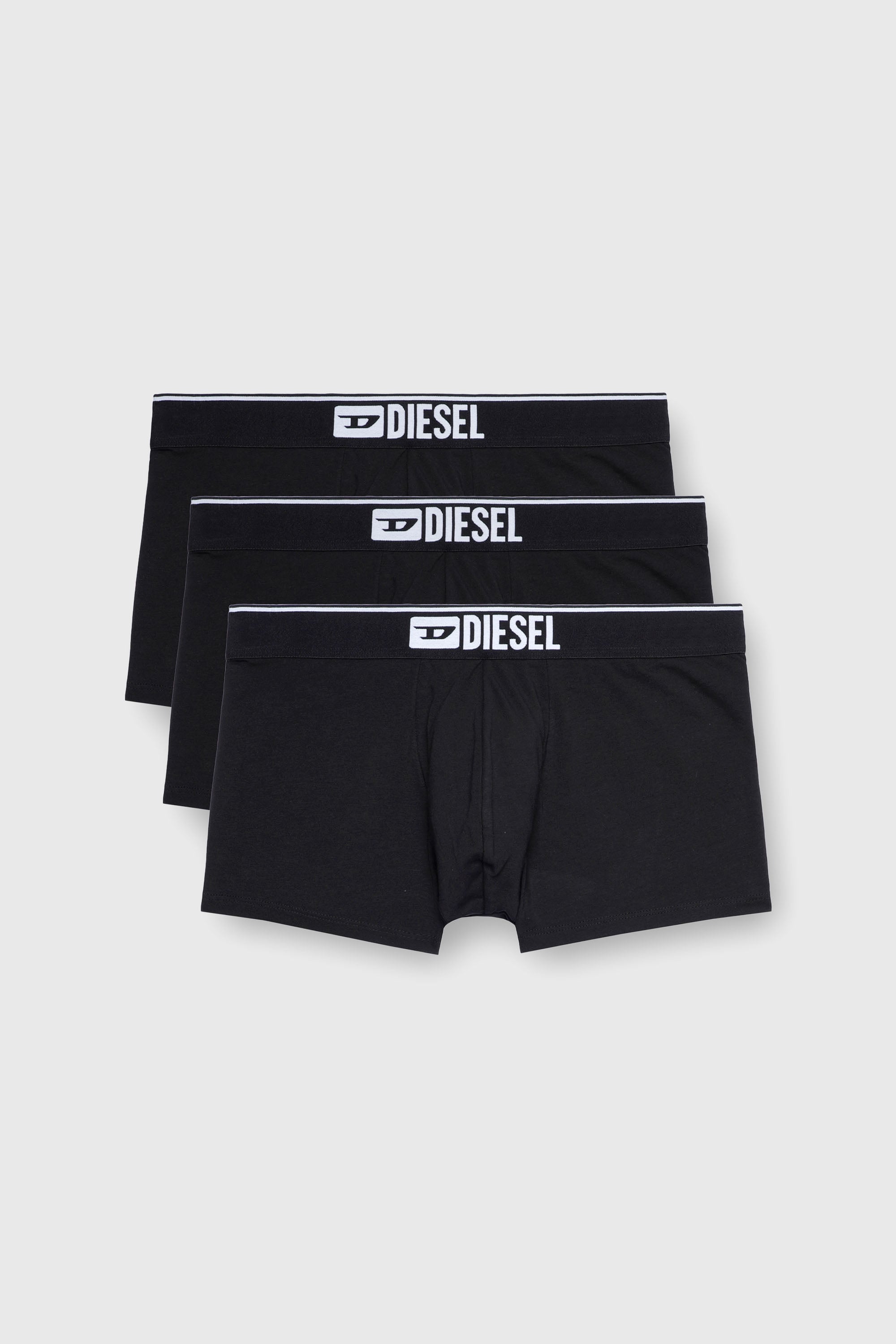 Diesel - UMBX-DAMIENTHREEPACK, Herren Einfarbige Retropants im Dreierpack in Schwarz - 1