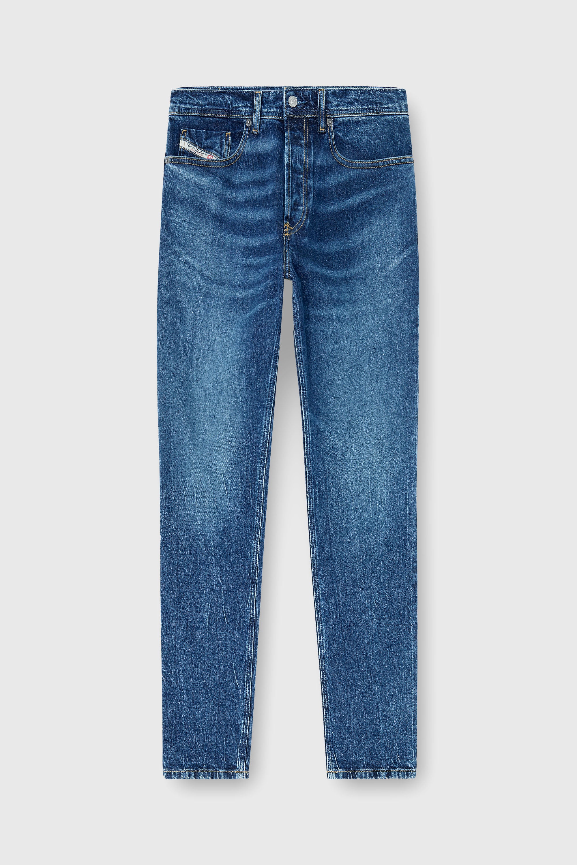 Diesel - Herren Regular Jeans 2023 D-Finitive 0KBBQ, Dunkelblau - 2