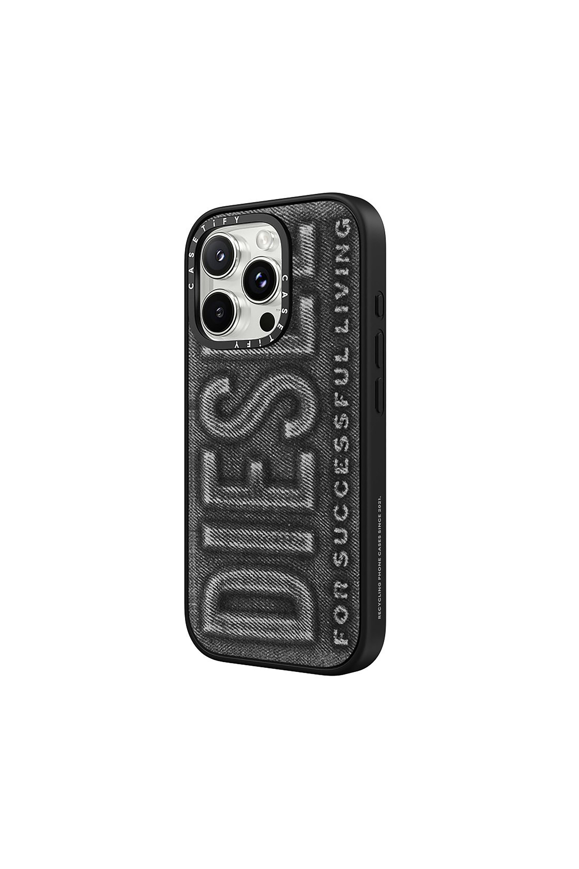 Diesel - 60560 MOULDED CASE, Unisex H&uuml;lle Biscotto impact f&uuml;r iPhone 16 Pro Max in Schwarz - 2
