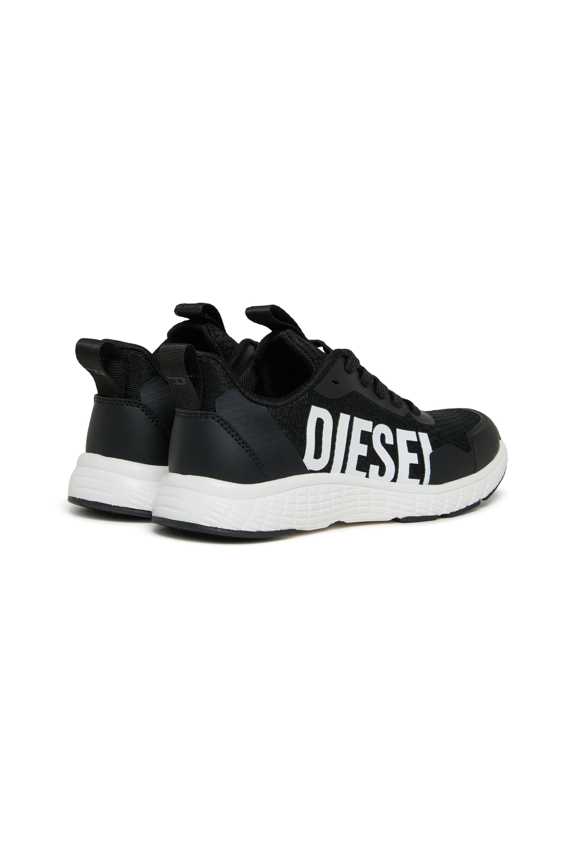 Diesel - S-RUNCOUT, Unisex S-Runcout - Sneakers mit maxi Diesel Logo in Schwarz - 3