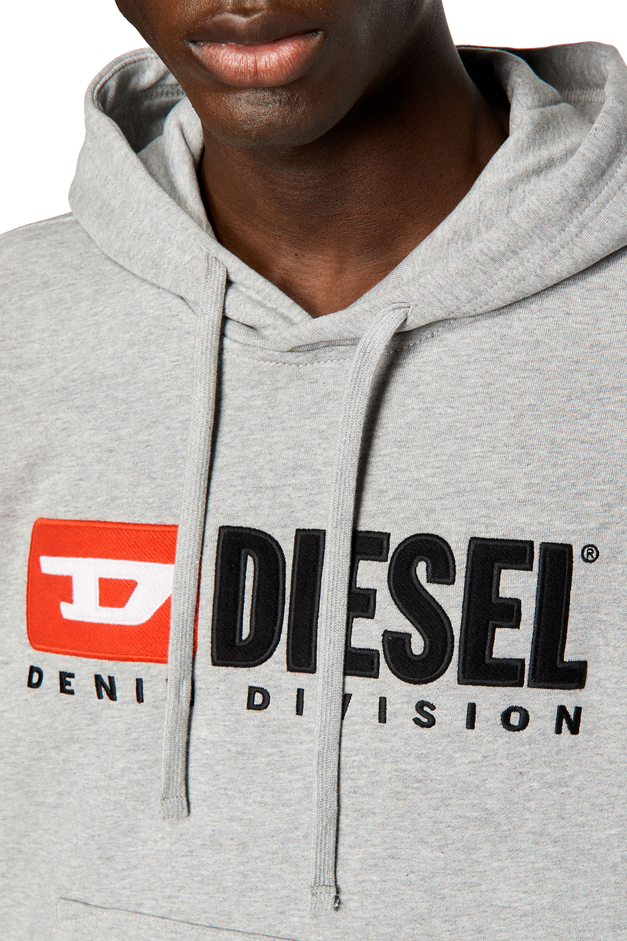 Diesel - S-GINN-HOOD-DIV, Grau - Image 3