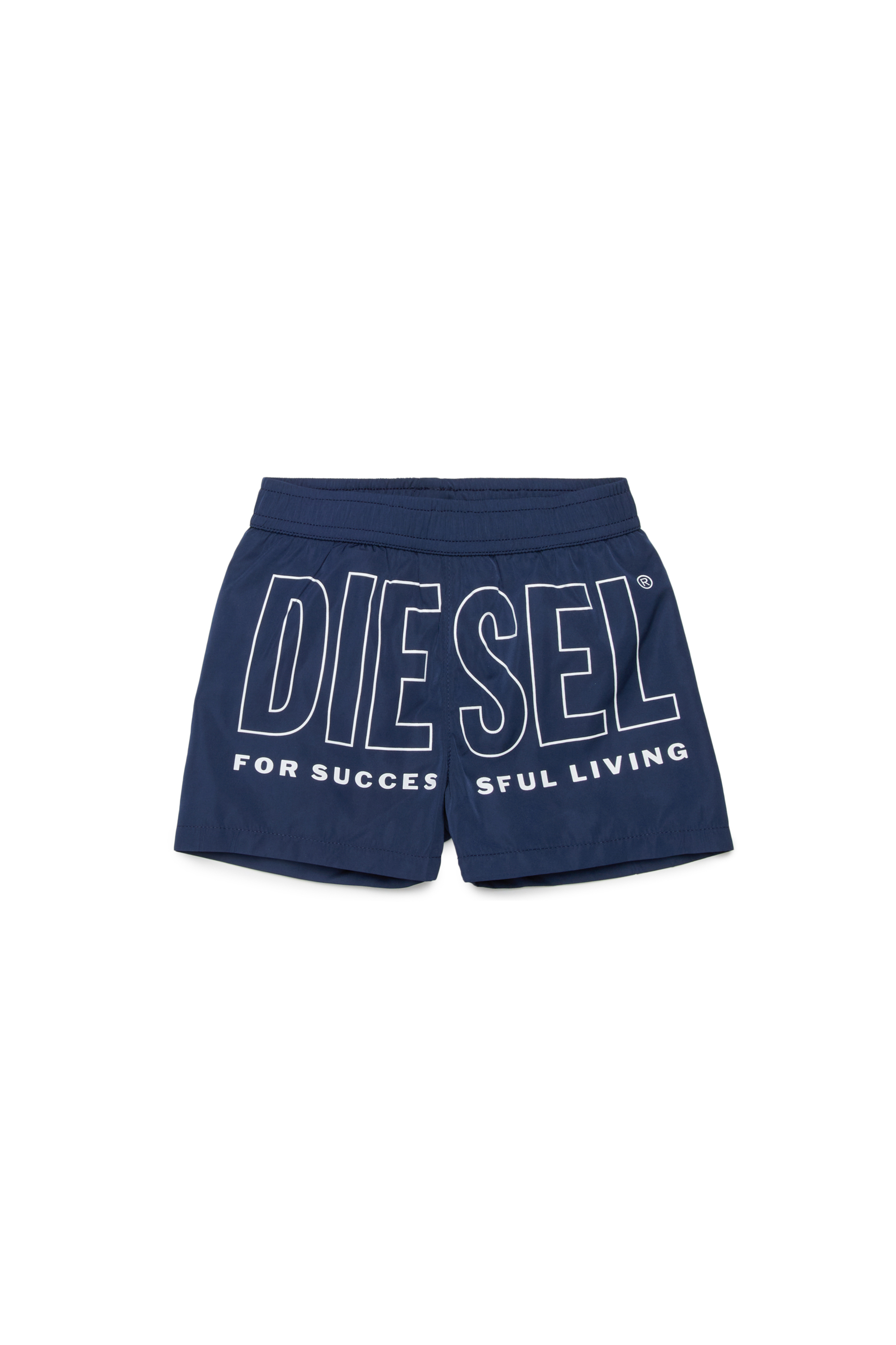 Diesel - MISITB, Herren Badeshorts mit Maxi-Biscotto-Print in Blau - 1