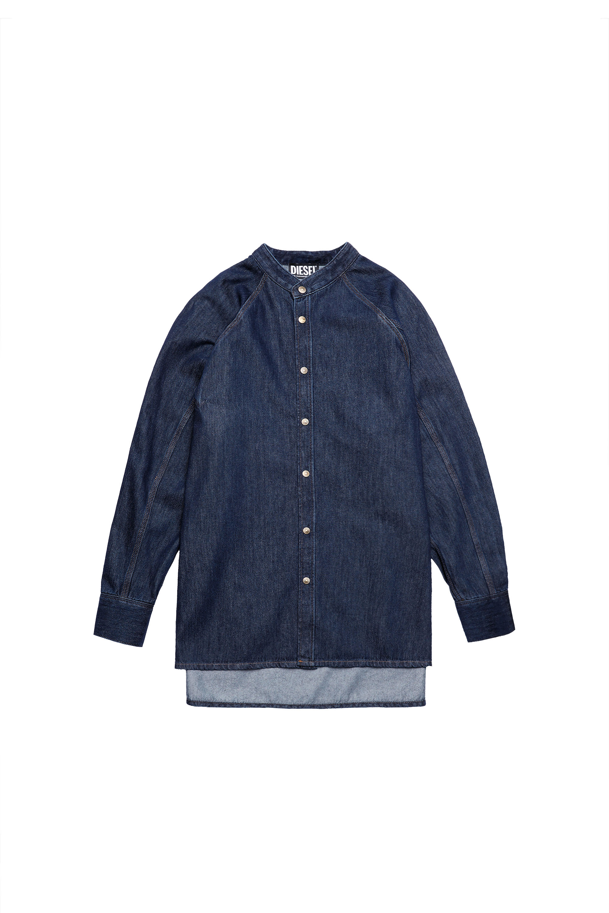 DE-NOVA-SP, Blau - Denimhemden