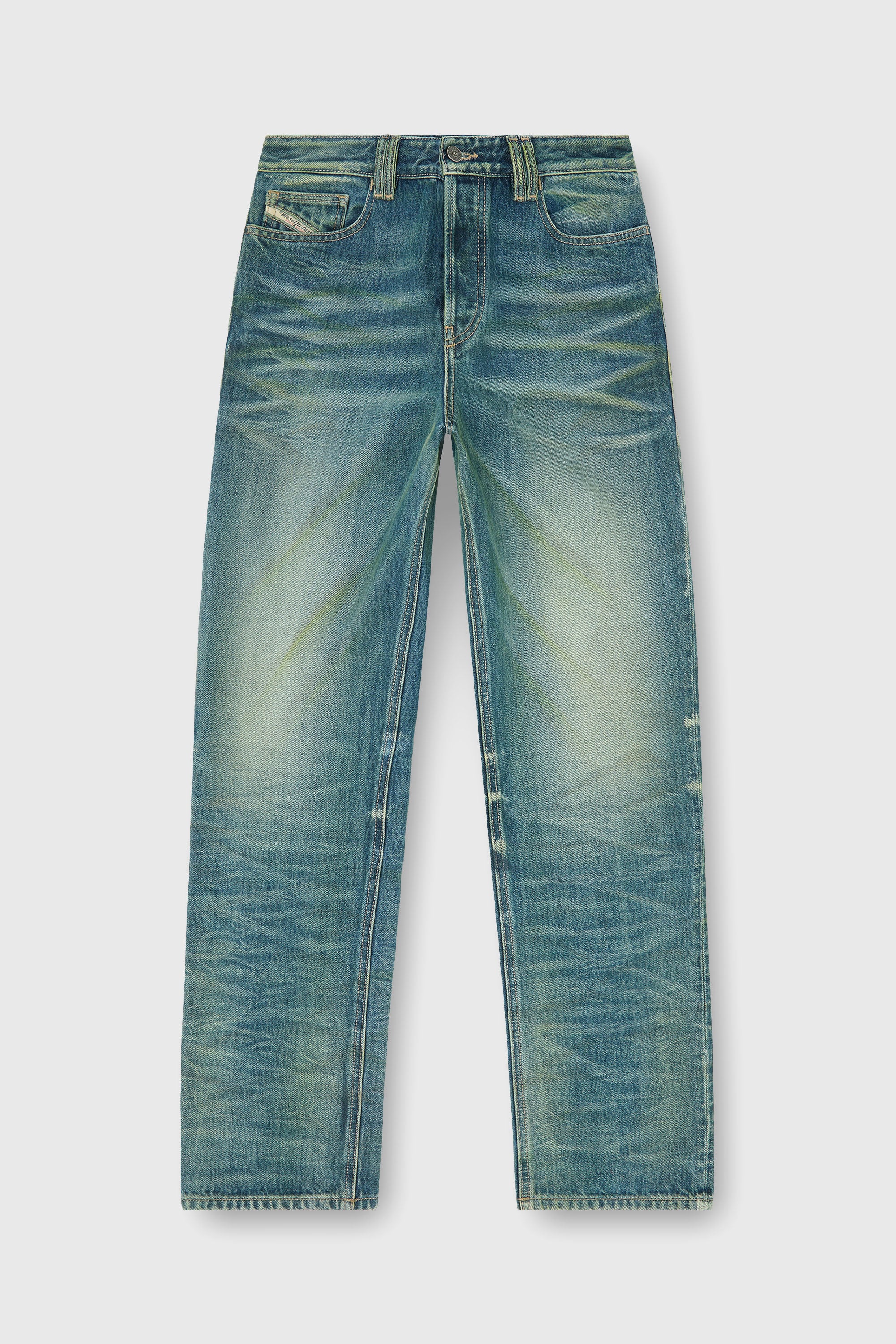 Diesel - Herren Regular Jeans 1991 D-Voeed 007FV, Mittelblau - 2