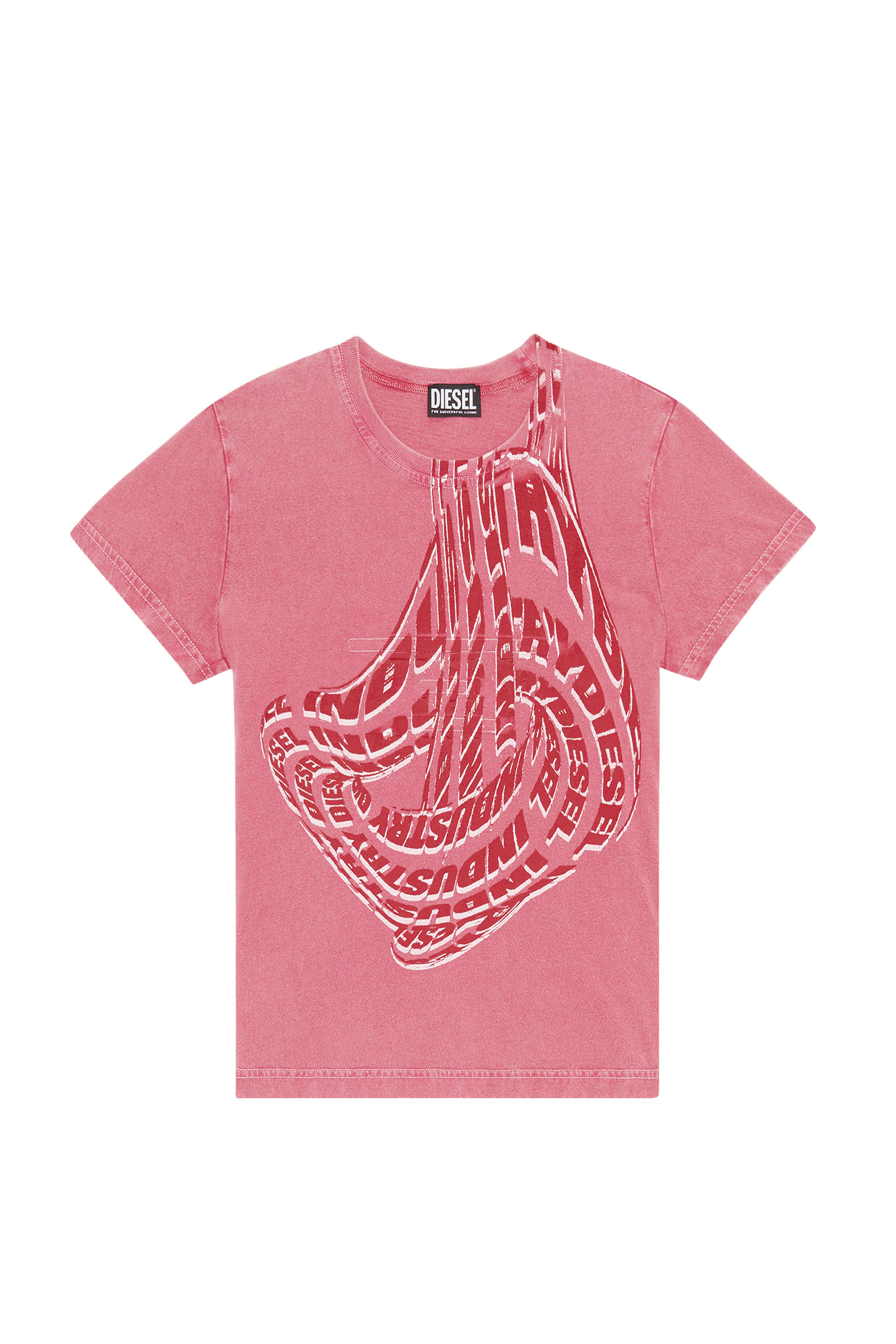 Diesel - T-SLIDART, Rosa - Image 3