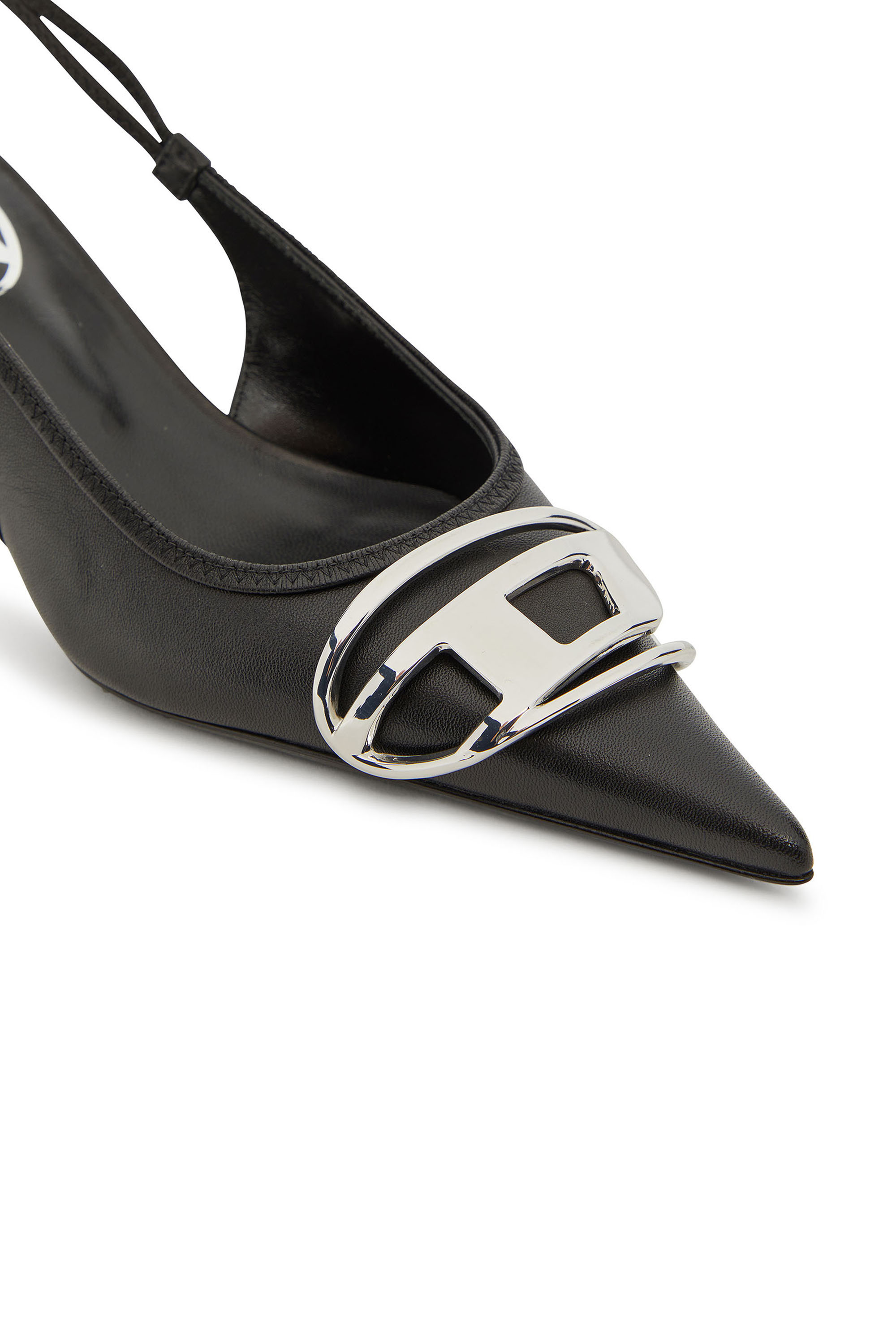 D-VENUS SB 40, Schwarz Diesel - D-VENUS SB 40, Damen D-Venus-Slingback-Pumps aus Nappa-Leder in Schwarz - 5