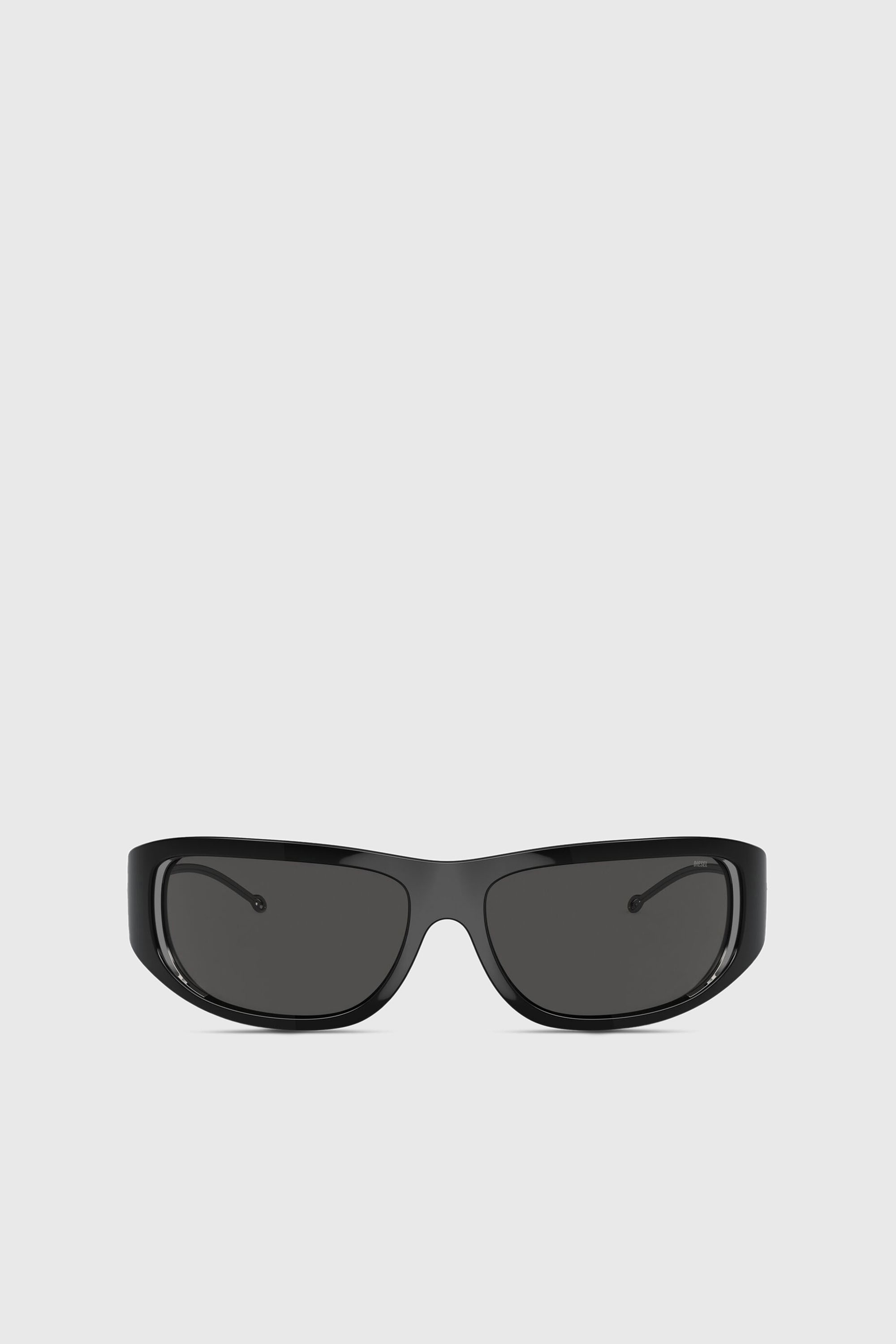 Diesel - 0DL3001 SIZE 61, Unisex Wraparound-Stil Brille in Schwarz - 1