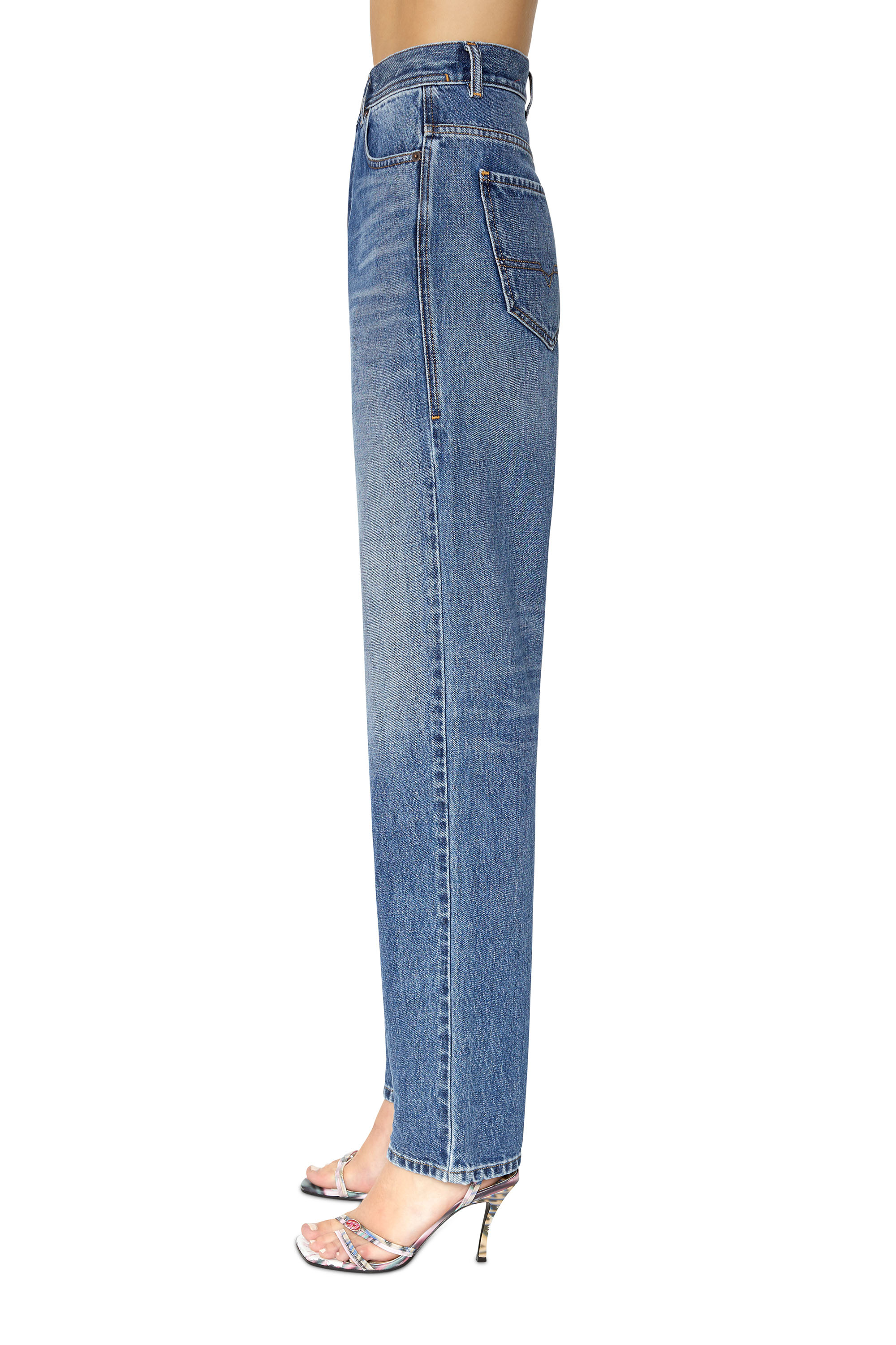 Diesel - Straight Jeans 1956 D-Tulip 007C2, Mittelblau - Image 5