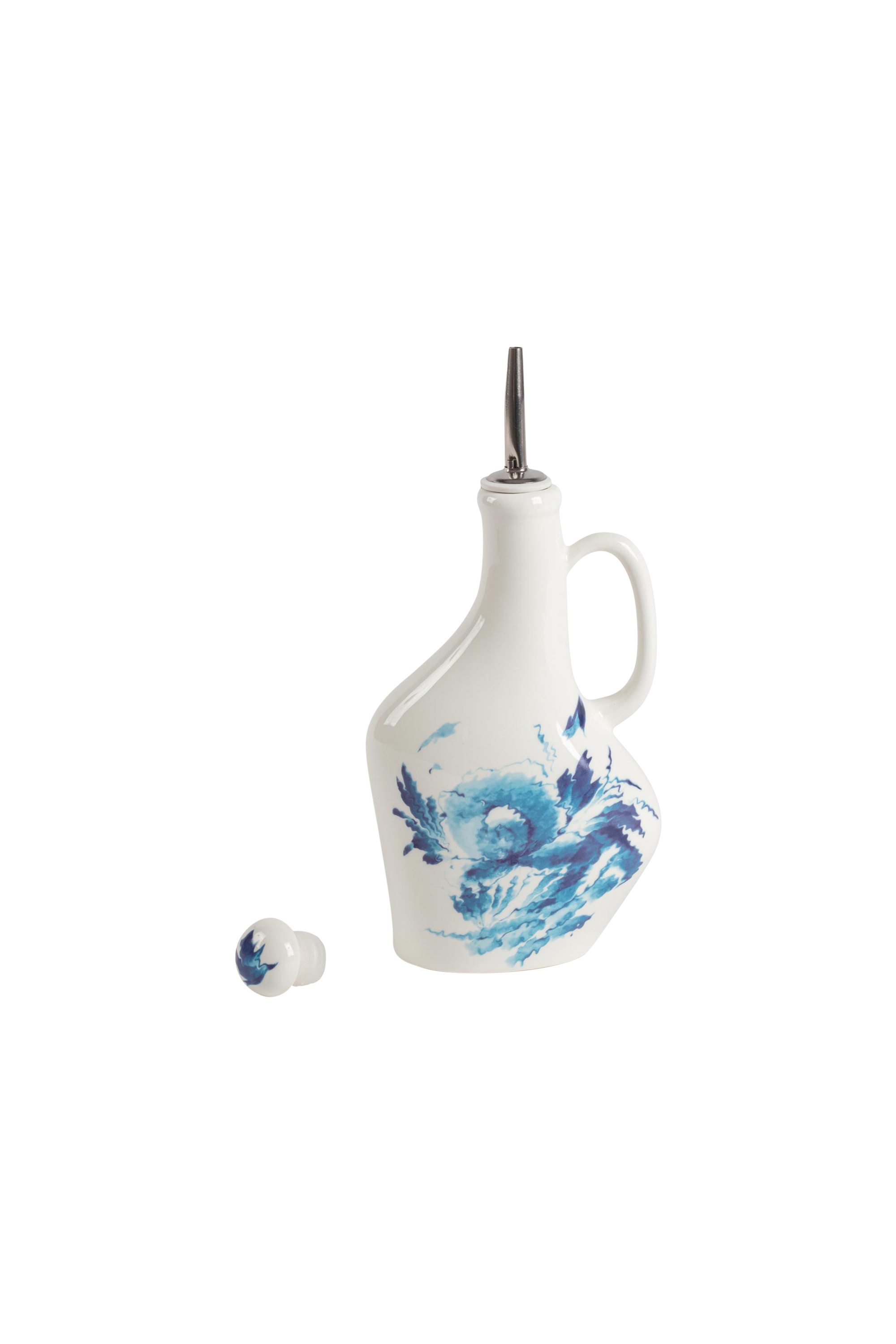 Diesel - 11286 PORCELAIN BOTTLE FOR SEASONING "CL, Unisex Flasche aus porzellan für gewürze in Weiss/Blau - 2