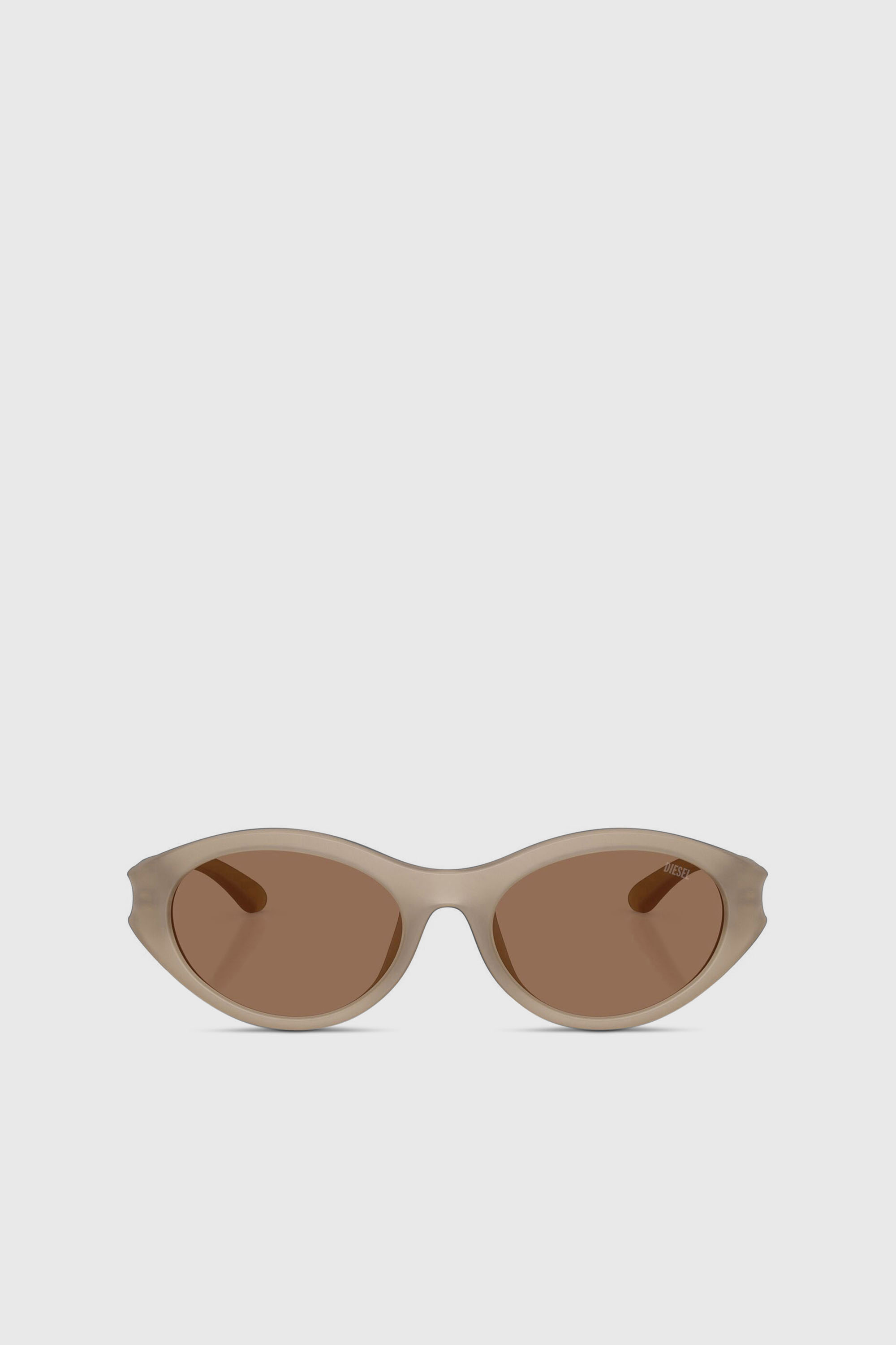 Diesel - 0DL3005U, Unisex Ovaler Modell Brille in Beige - 1