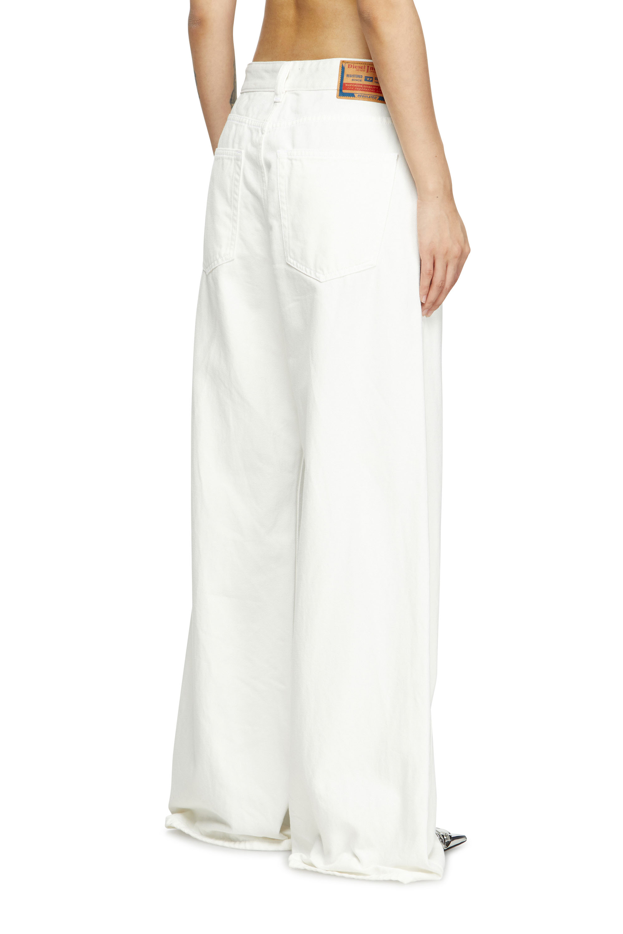 Diesel - Damen Relaxed Jeans 1996 D-Sire 09I41, Weiß - 4