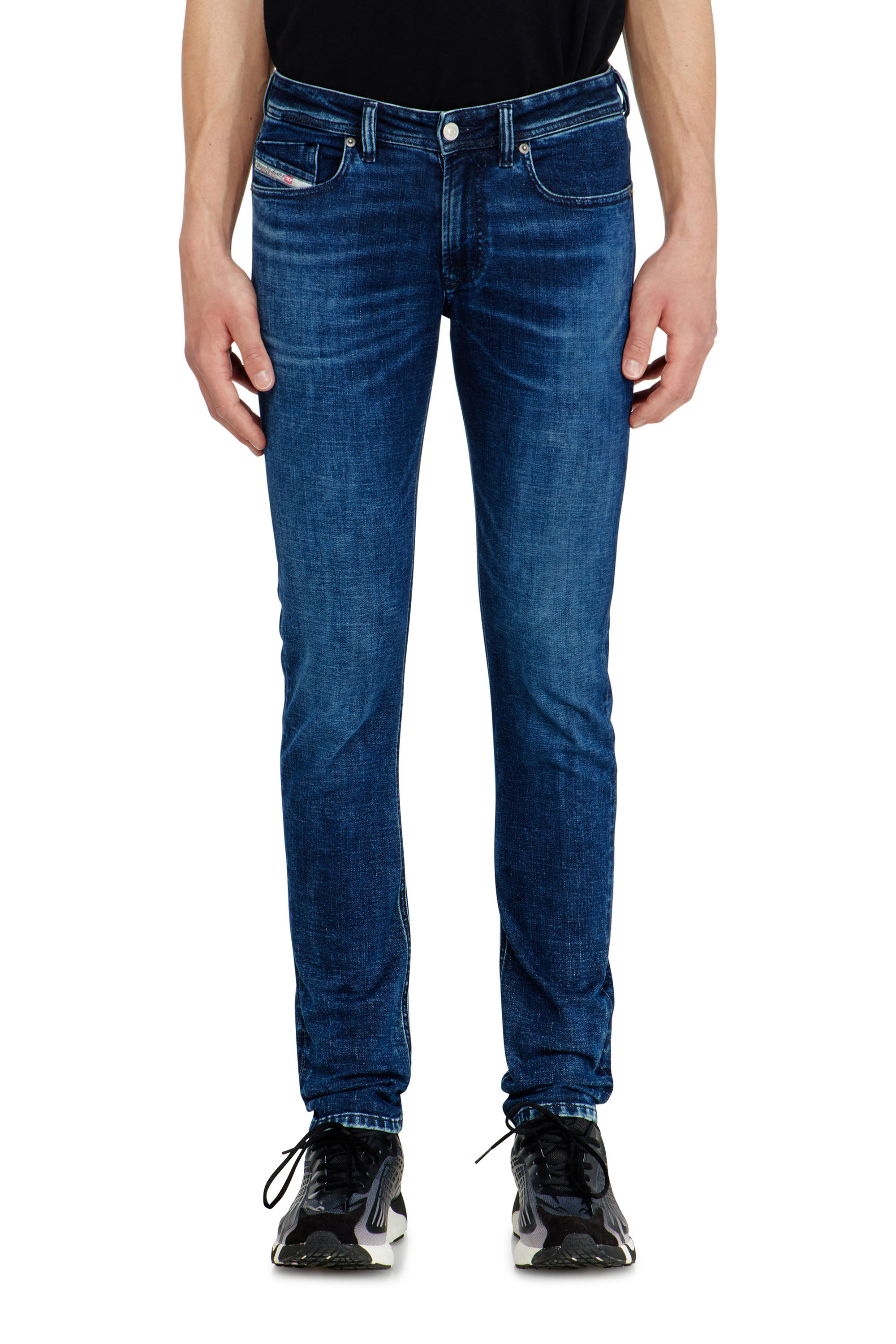 Diesel - Herren Skinny Jeans 1979 Sleenker 0KBBD, Dunkelblau - 1