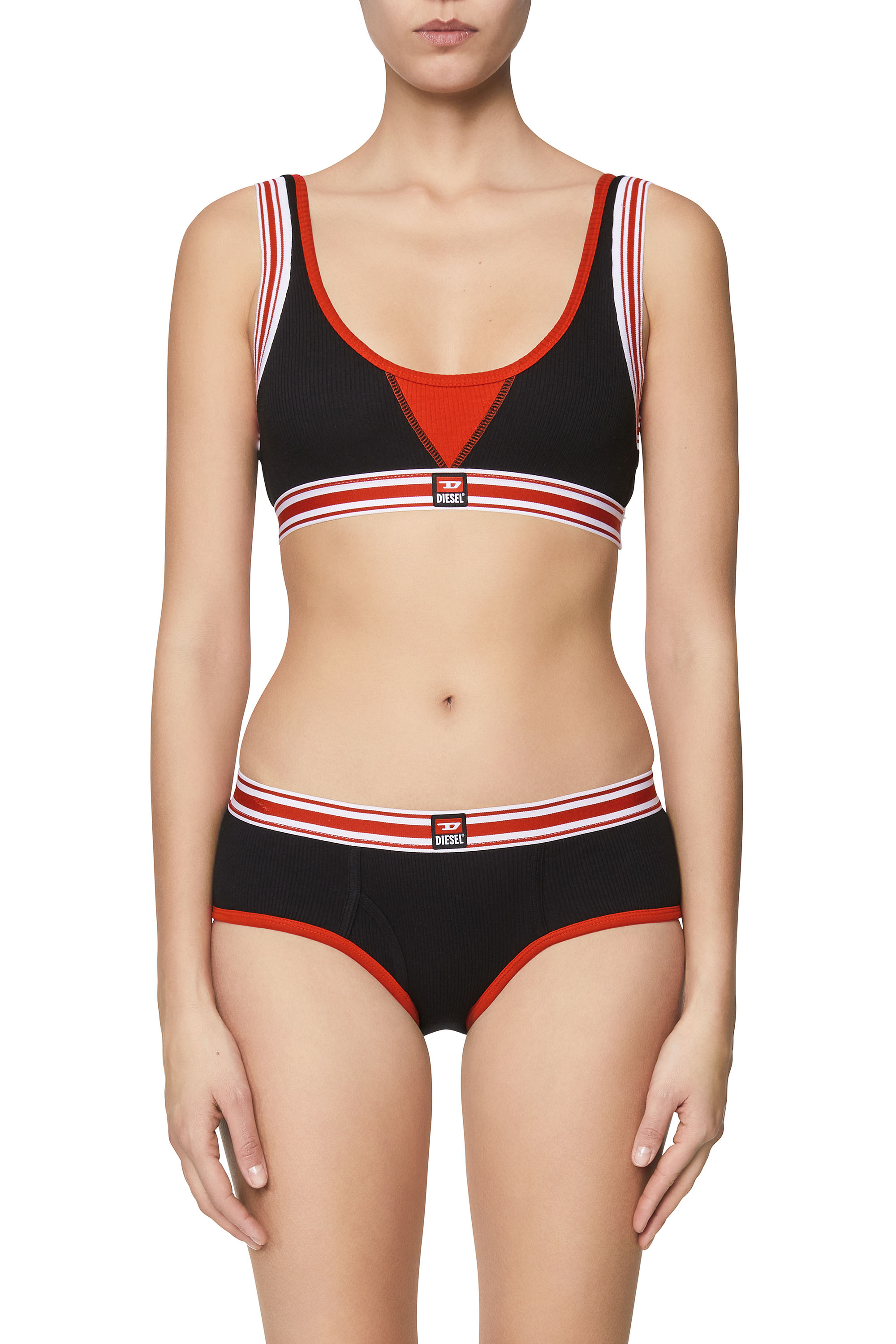 Diesel - UFSB-BRASS-C, Schwarz/Rot - Image 1