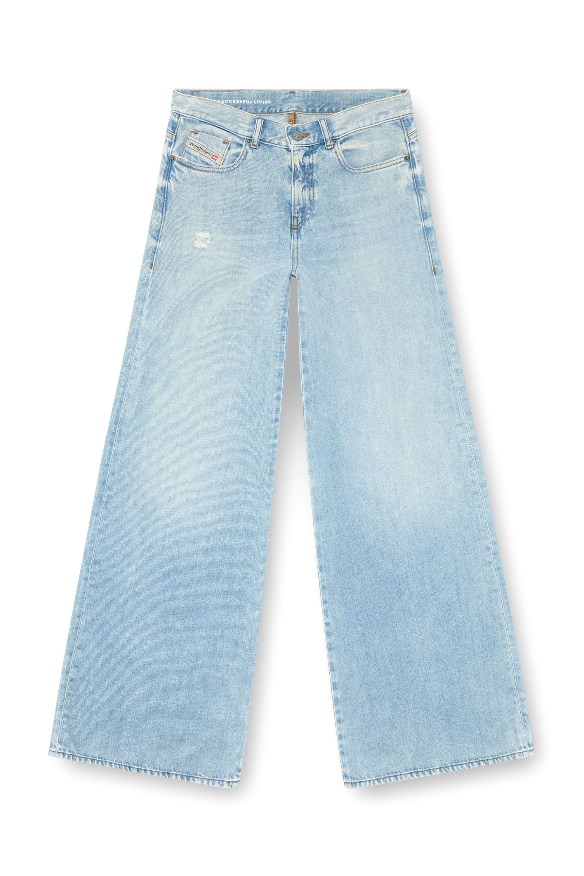 Diesel - Damen Bootcut and Flare Jeans 1978 D-Akemi 068MQ, Hellblau - Image 5