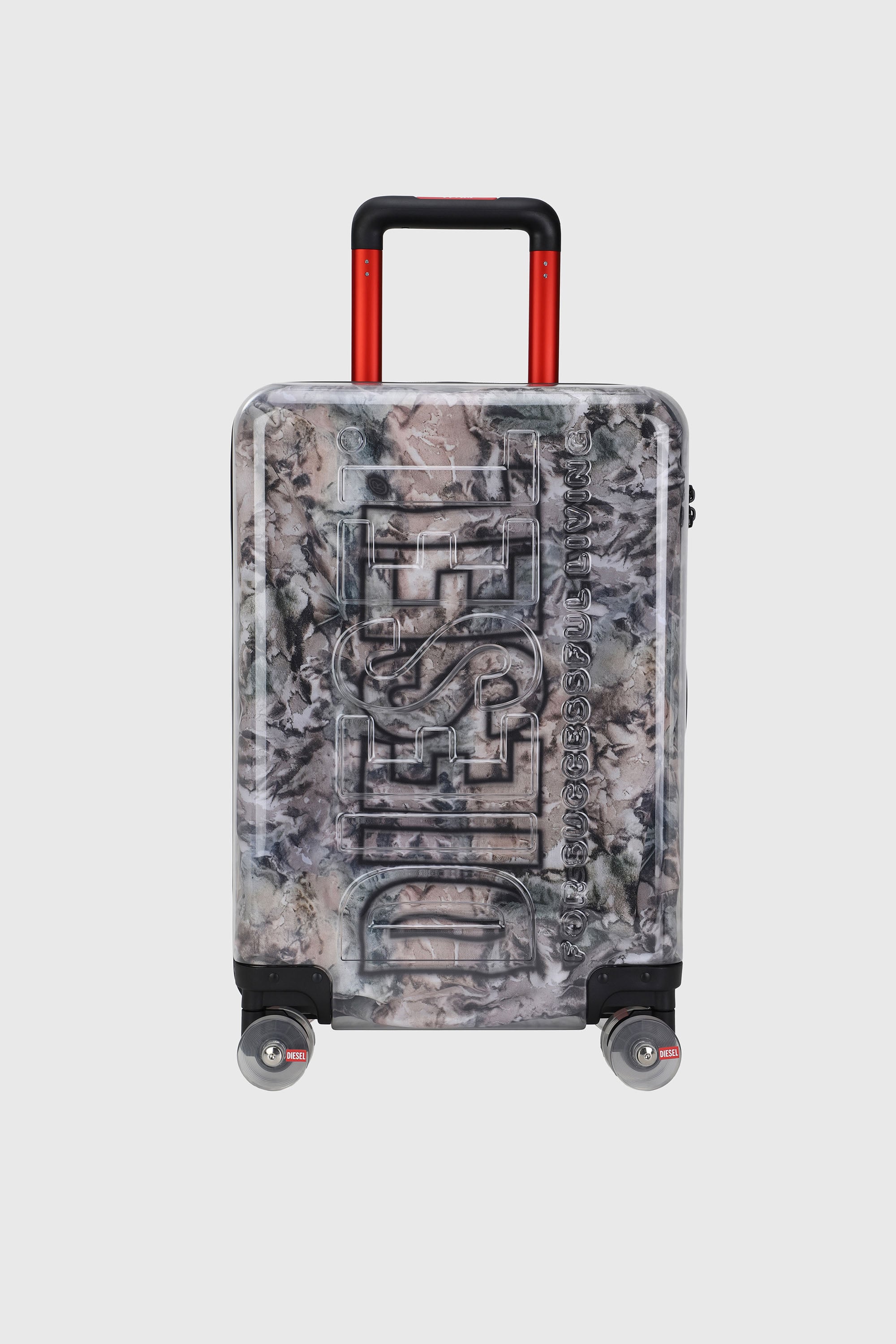 LU0036 HARD LUGGAGE - DSL009, Grau/Rosa