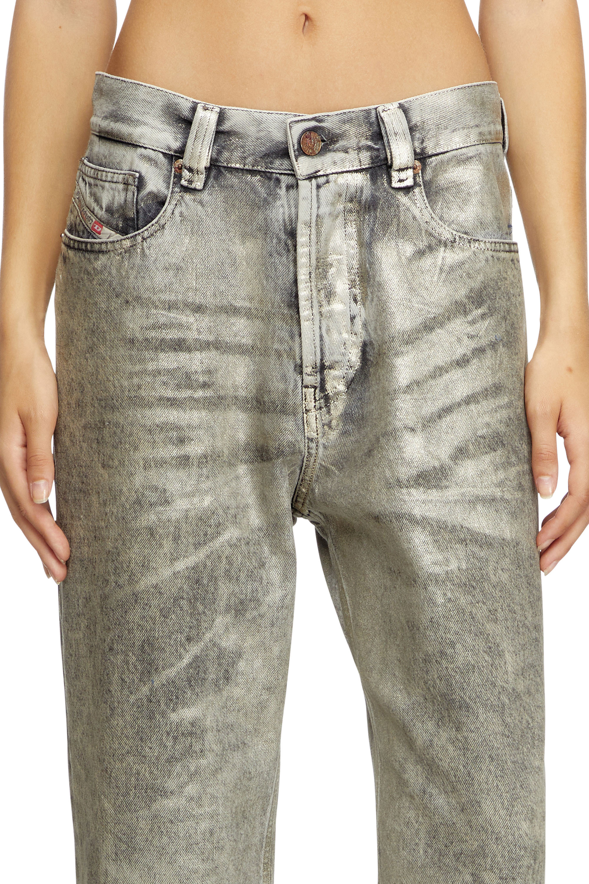 Diesel - Damen Regular Jeans 1988 D-Ark 09L79, Hellgrau - 5