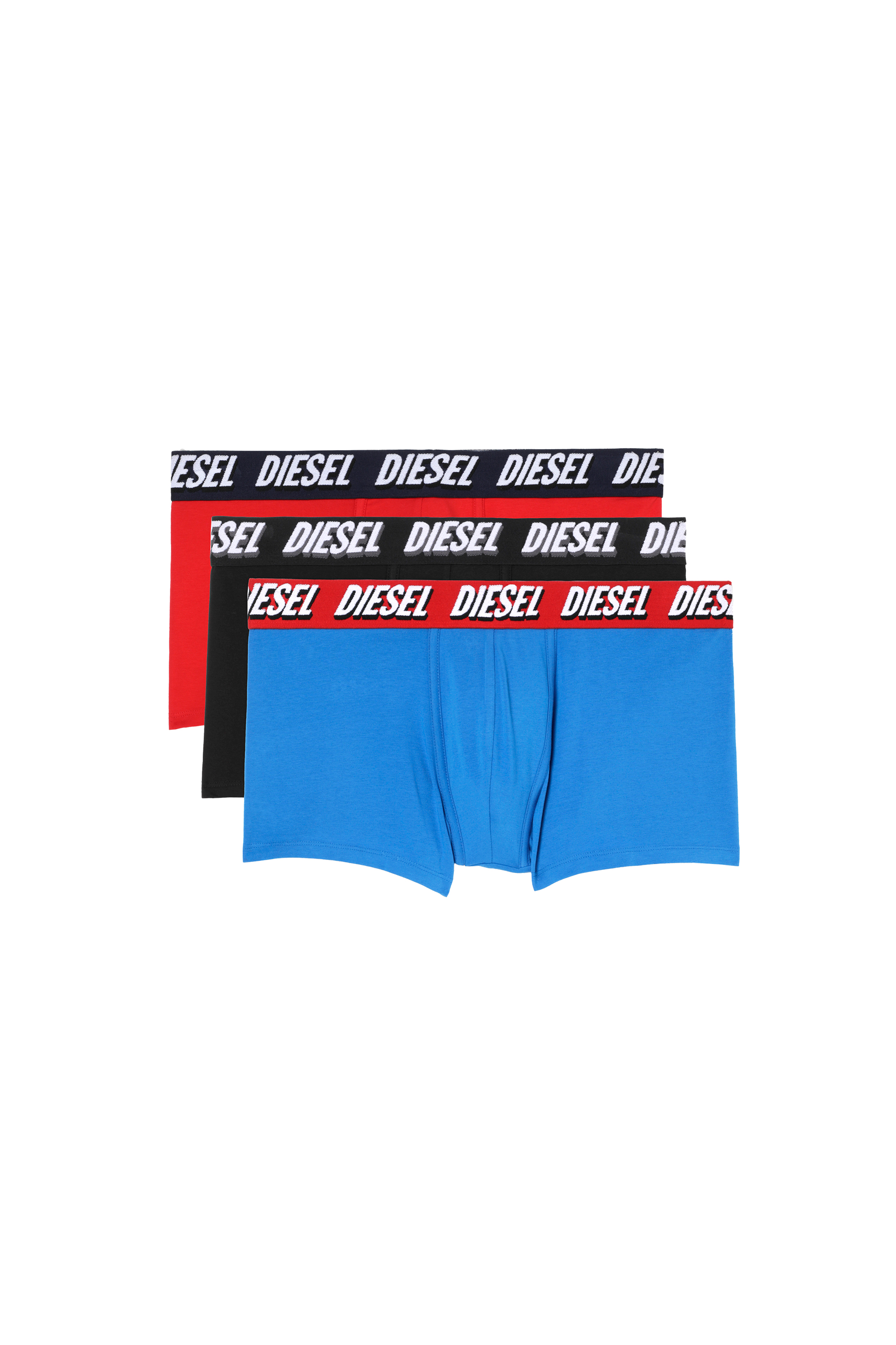 UMBX-DAMIENTHREEPACK, Blau/Rot - Boxershorts