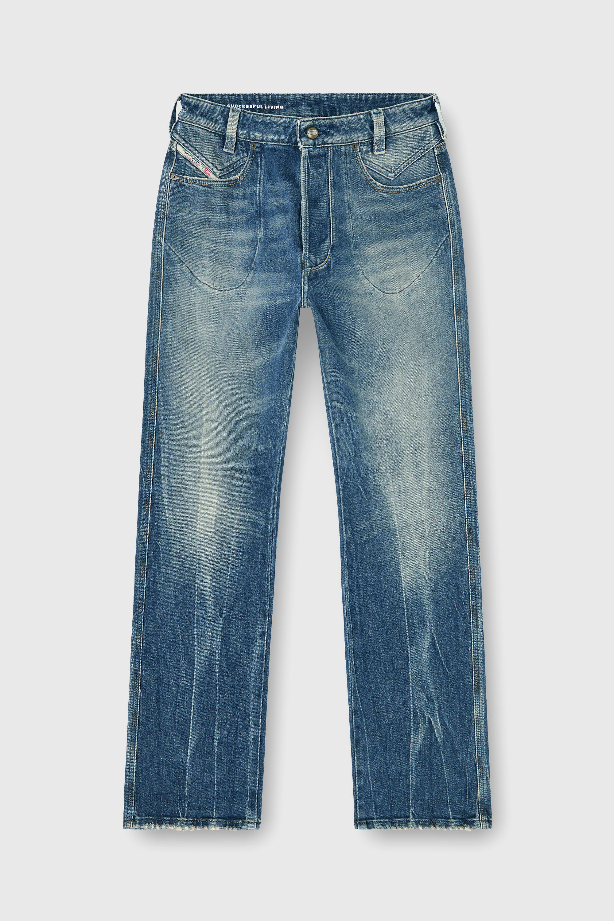 Diesel - Herren Regular Jeans 1985 Larkee 09Q27, Mittelblau - 6
