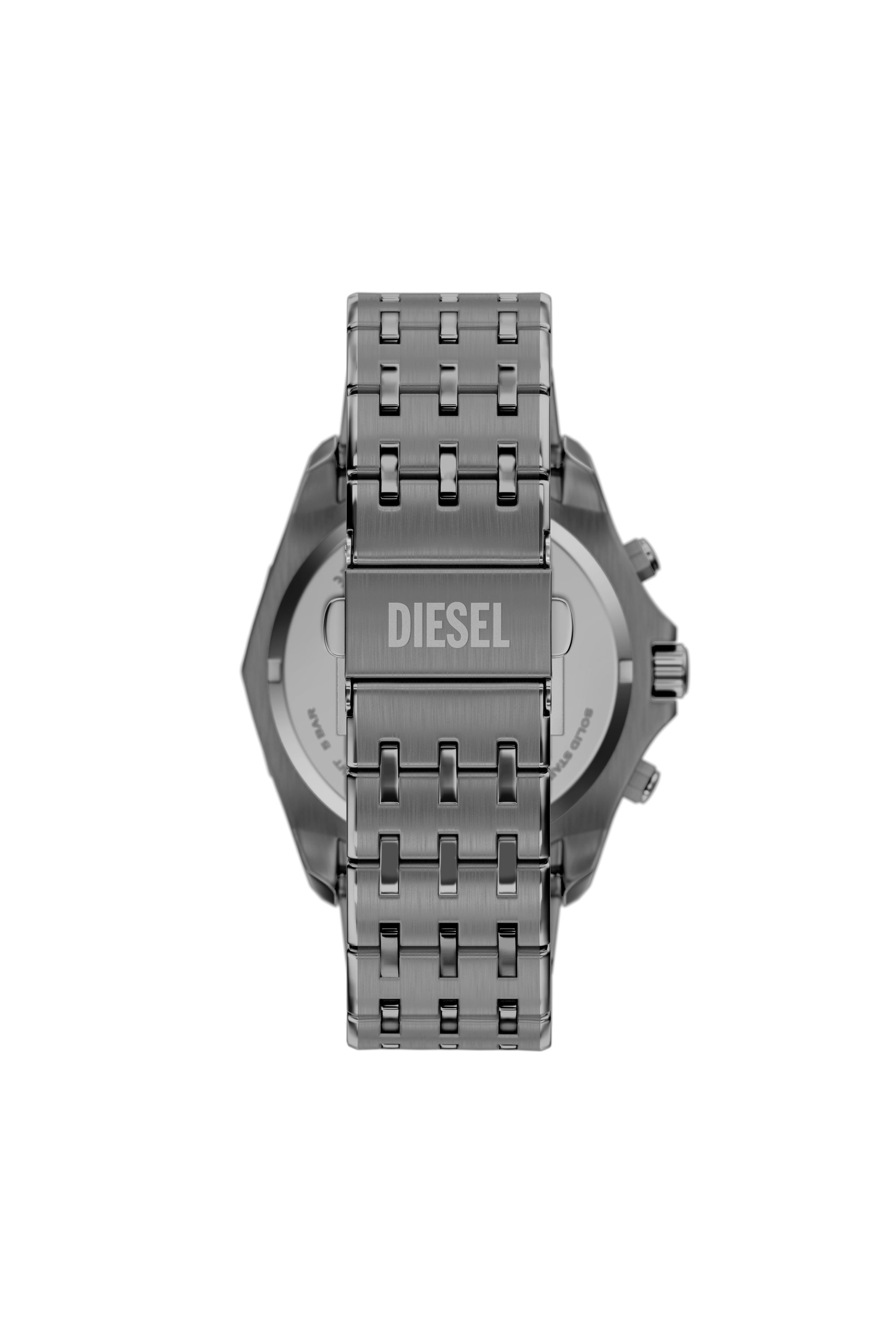 Diesel - DZ4711 WATCH, Herren Stinger gunmetal Edelstahl-Uhr in Dunkelgrau - 2