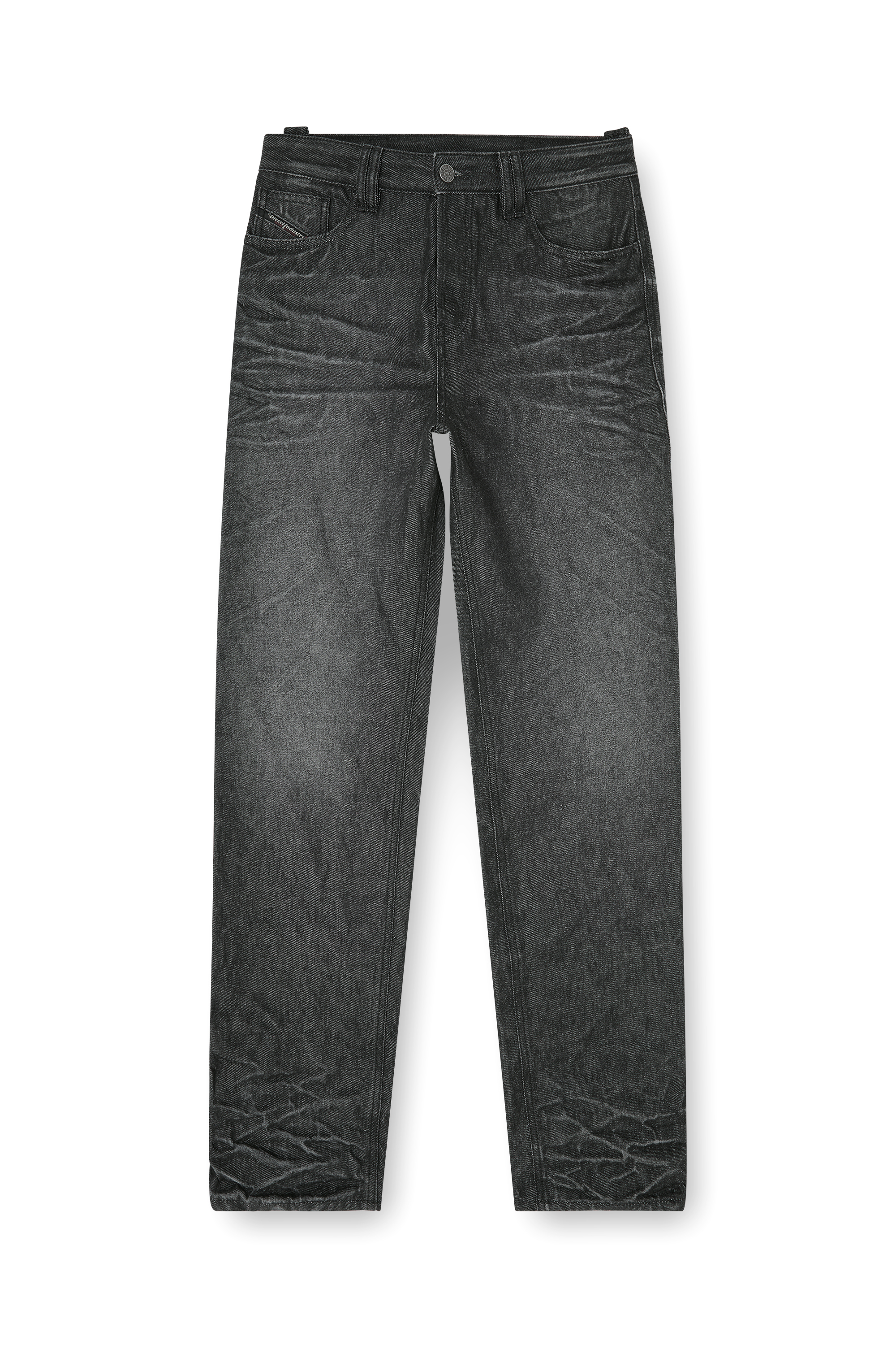 Diesel - Herren Regular Jeans 1991 D-Voeed 09R39, Schwarz/Dunkelgrau - 6