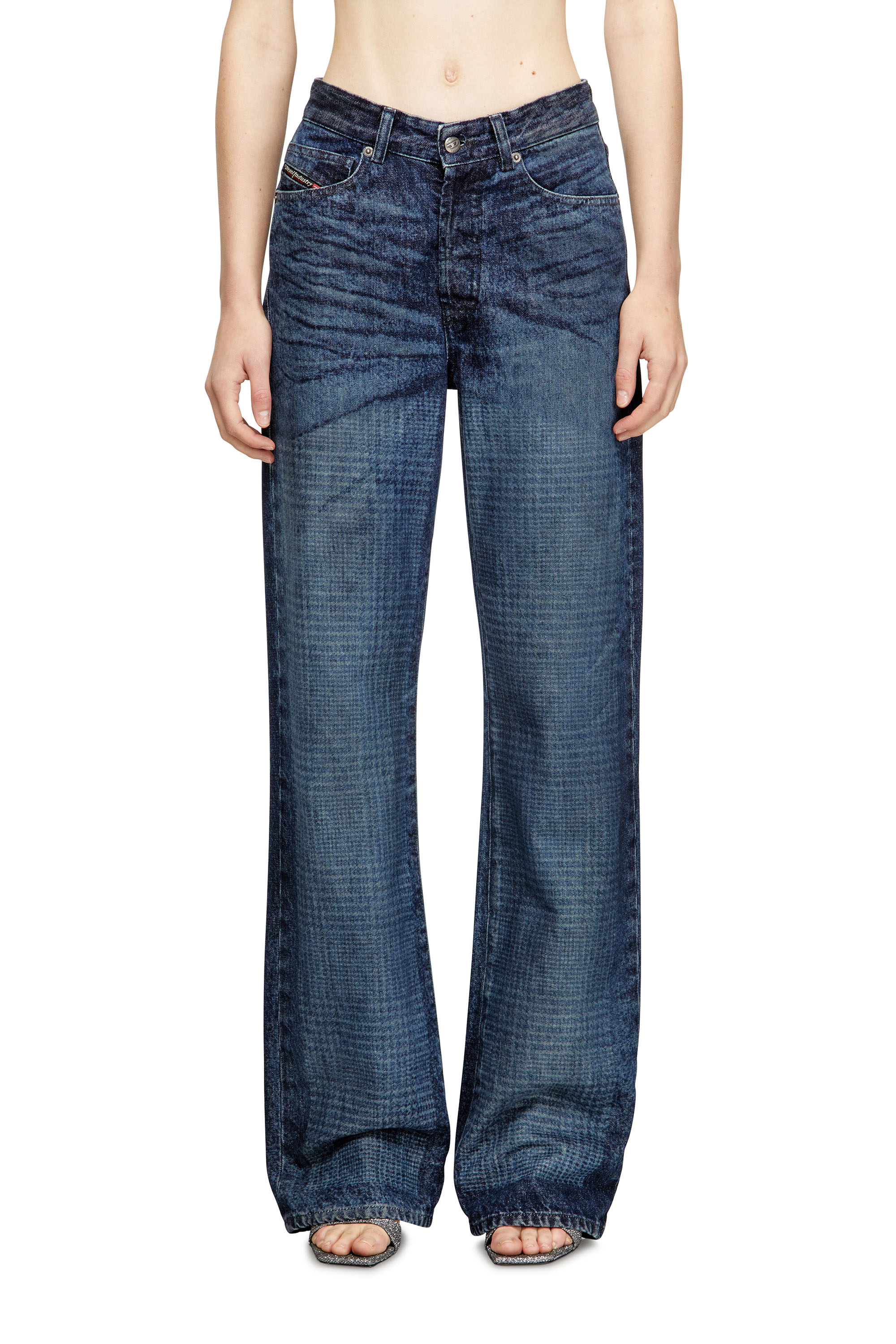Diesel - Damen Regular Jeans 1971 D-Sent 007CV, Dunkelblau - 1