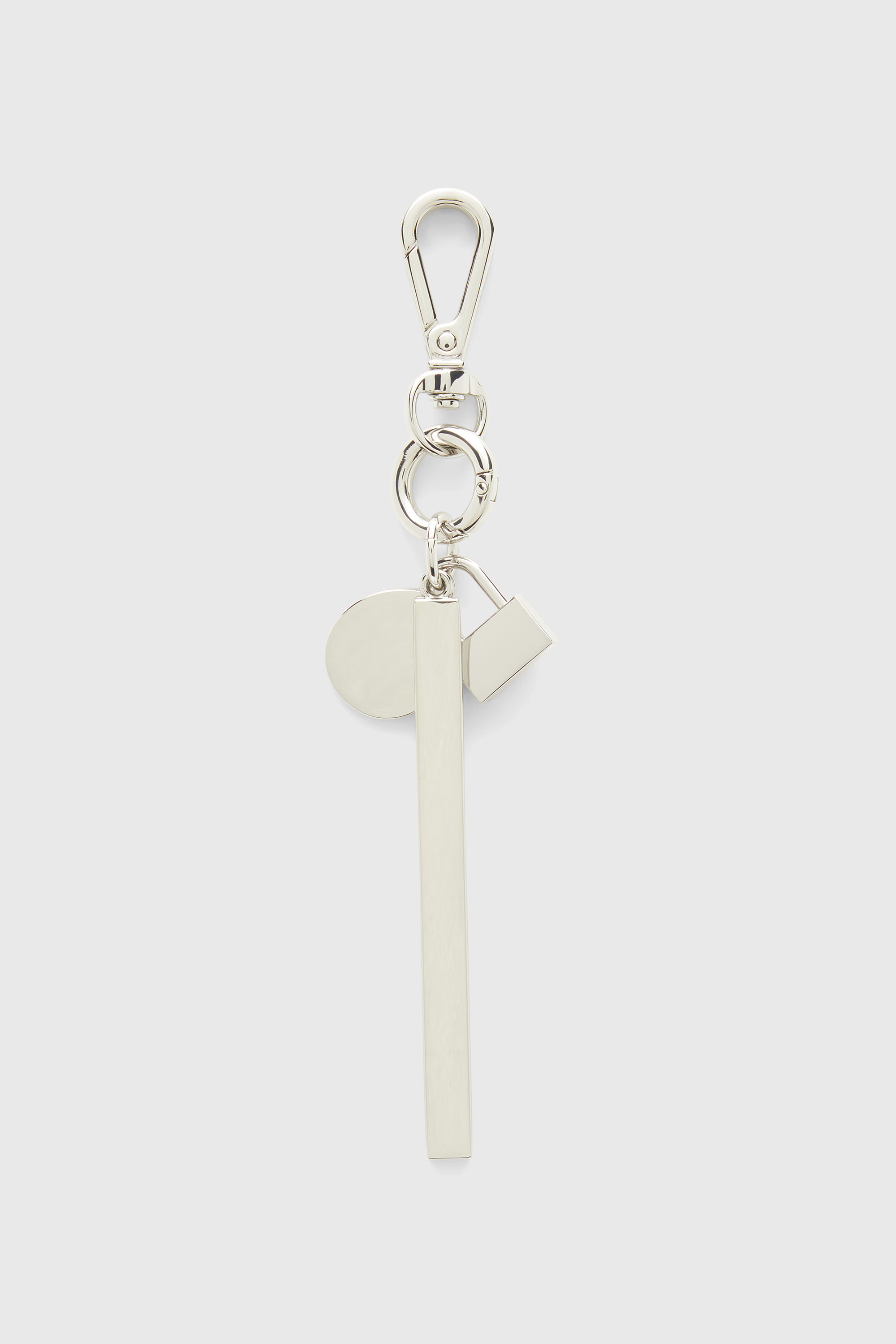 Diesel - TINDER CHARM, Unisex Degrad&eacute; metal Schl&uuml;sselanh&auml;nger in Silber/Rosa - 2