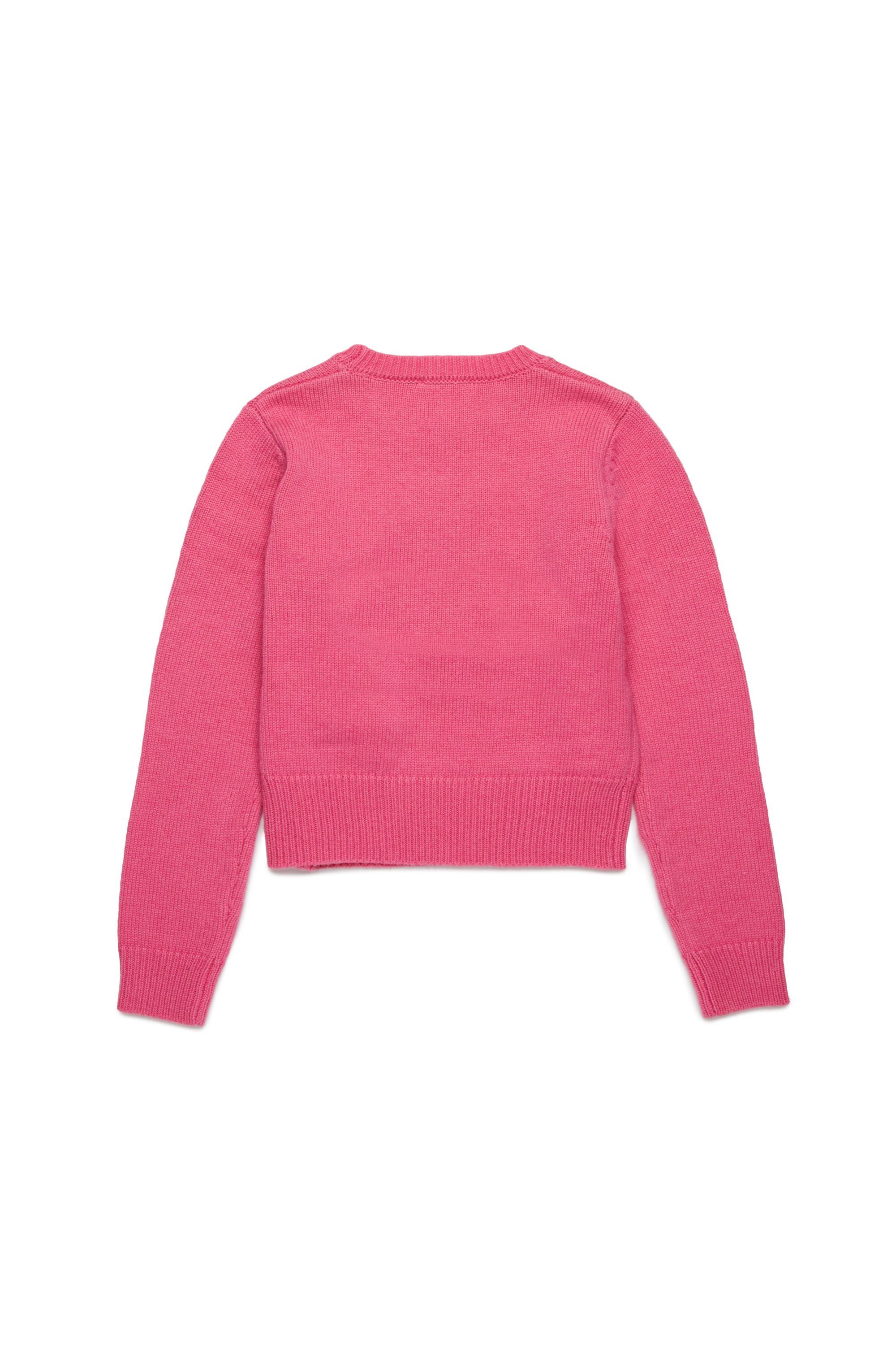 Diesel - KGANDIE, Damen Pullover aus einer mit Kaschmir angereicherten Mischung in Rosa - 3