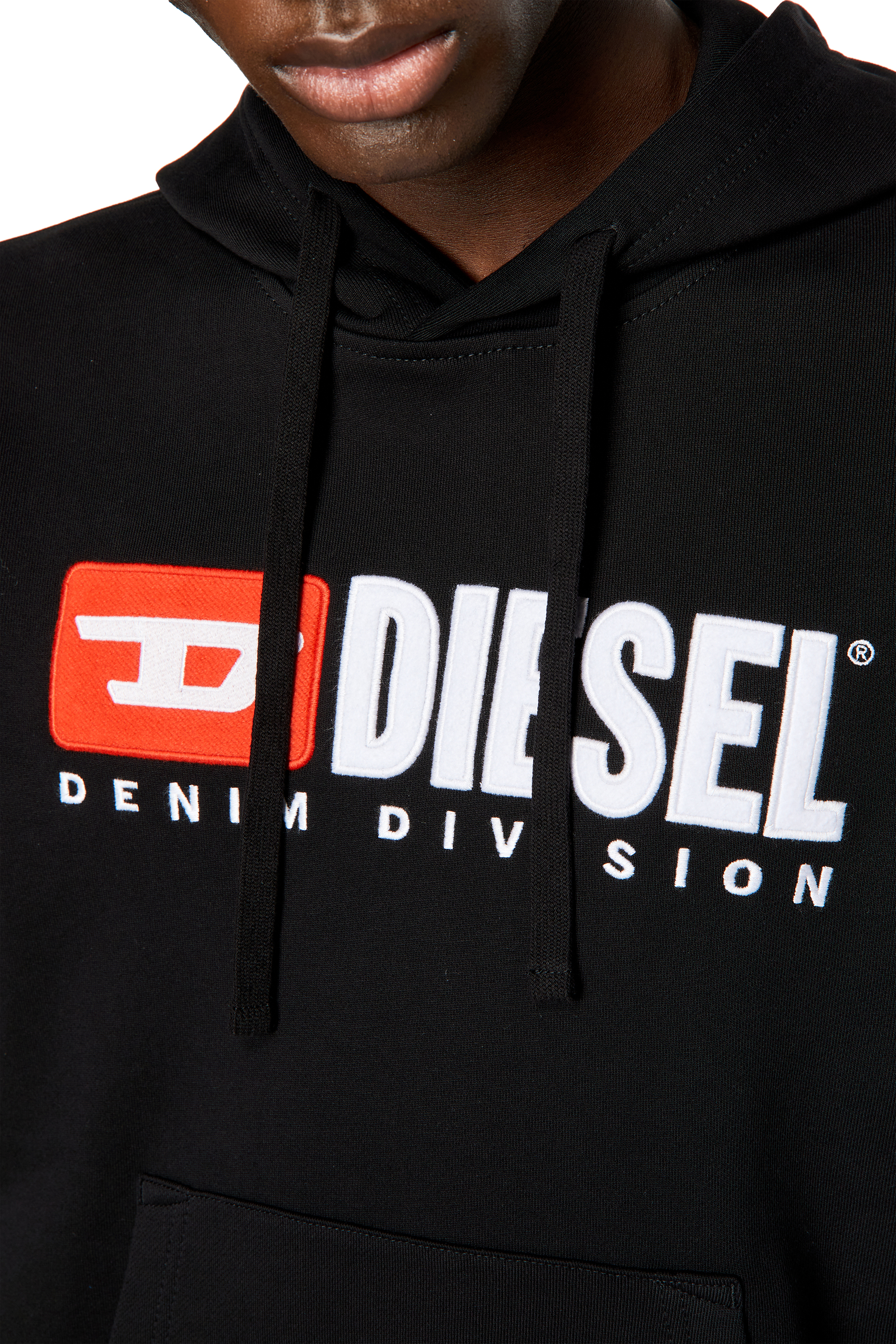 Diesel - S-GINN-HOOD-DIV, Schwarz - Image 3