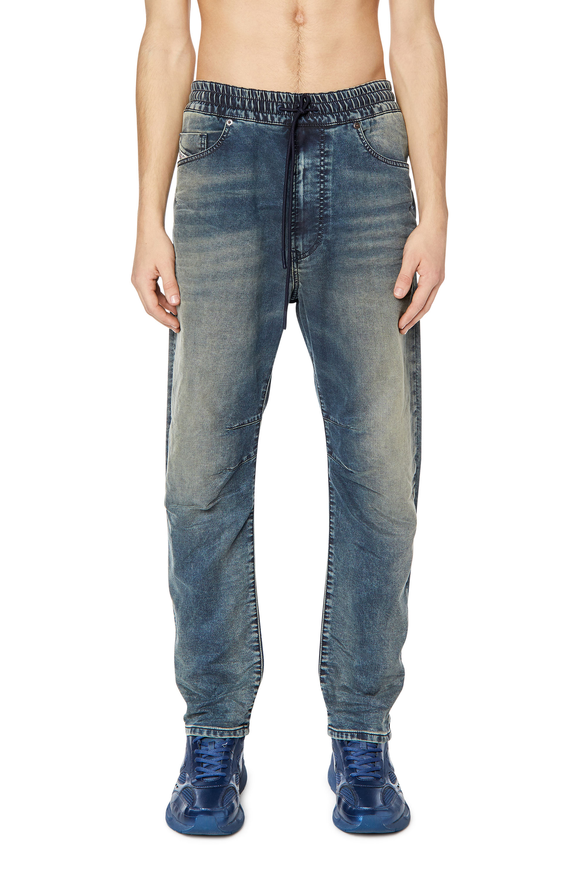 Diesel - D-Amage JoggJeans® 068DS Tapered, Dunkelblau - Image 1