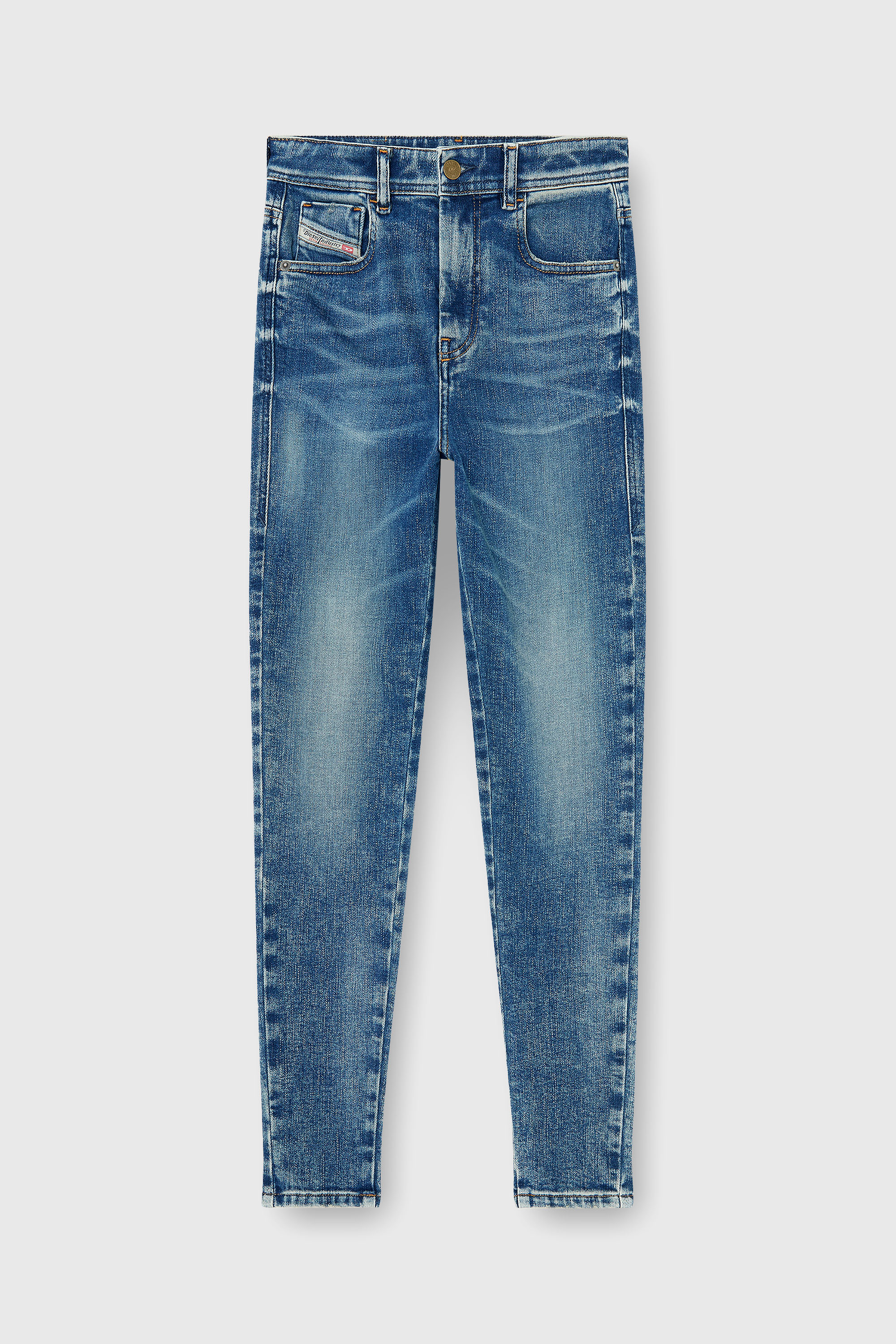 Diesel - Damen Skinny Jeans 1984 Slandy-High 09P72, Mittelblau - 6