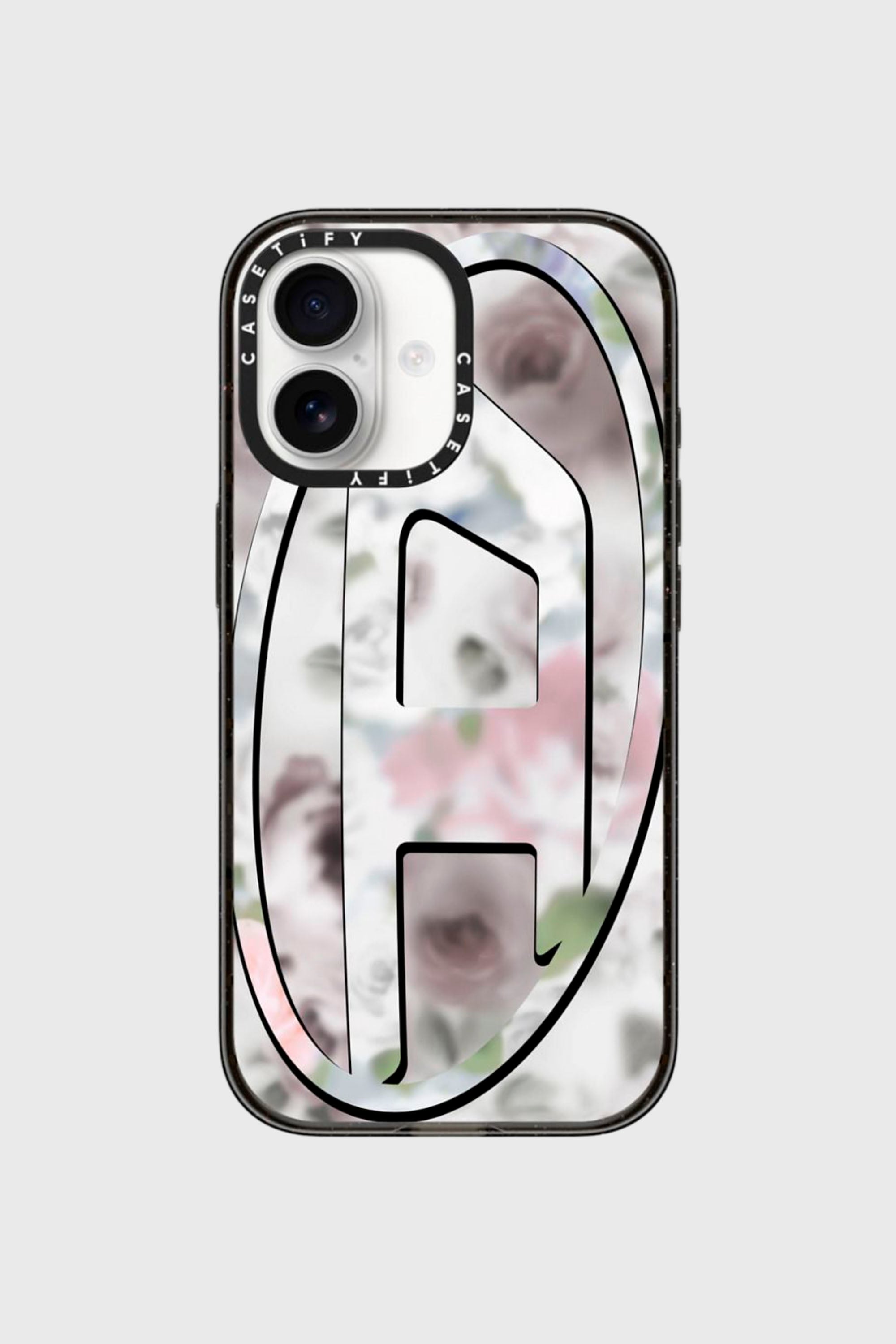 Diesel - 60529 MOULDED CASE, Unisex H&uuml;lle Oval D impact f&uuml;r iPhone 17 in Schwarz/Rosa - 1