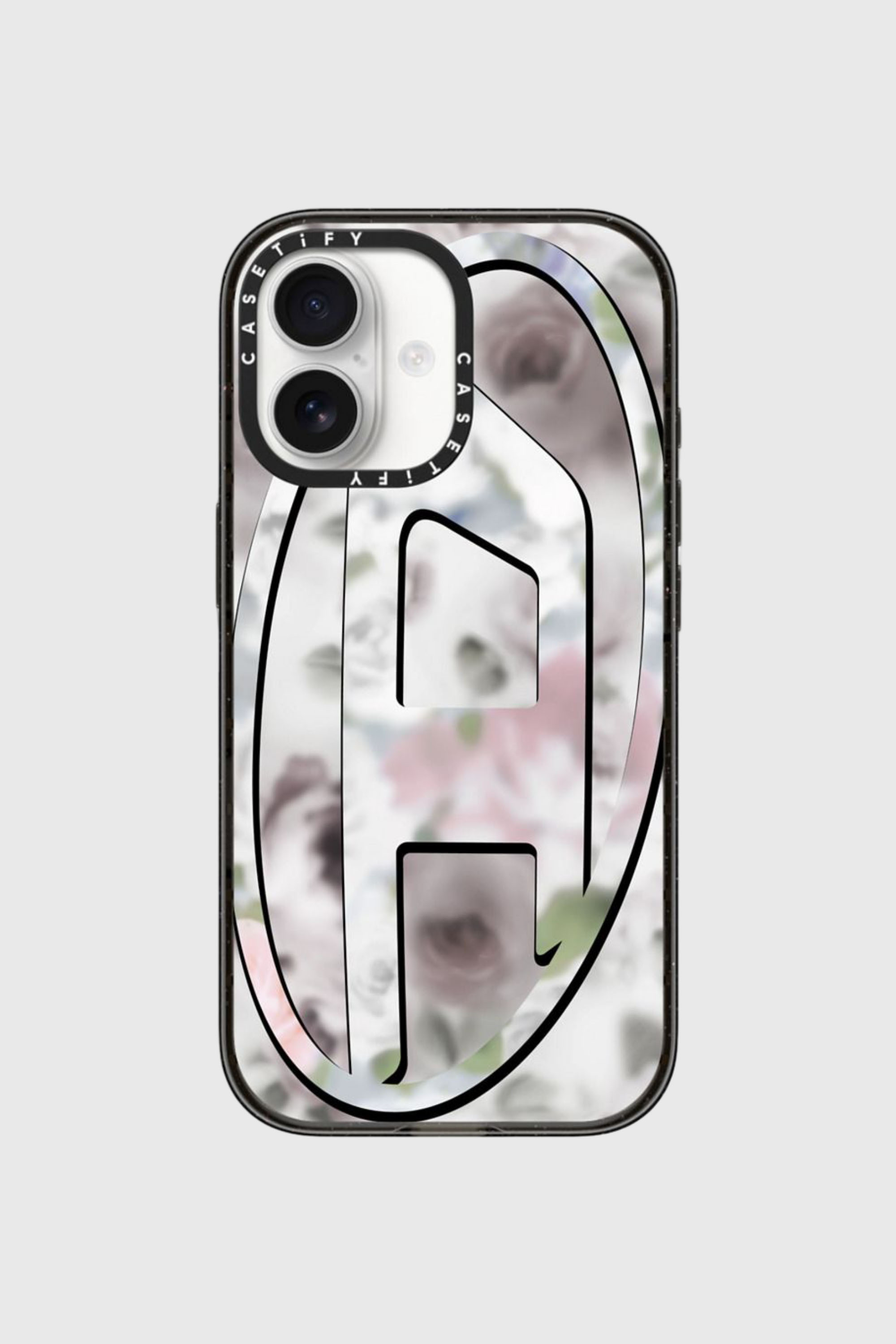 Diesel - 60529 MOULDED CASE, Unisex H&uuml;lle Oval D impact f&uuml;r iPhone 17 in Schwarz/Rosa - 1