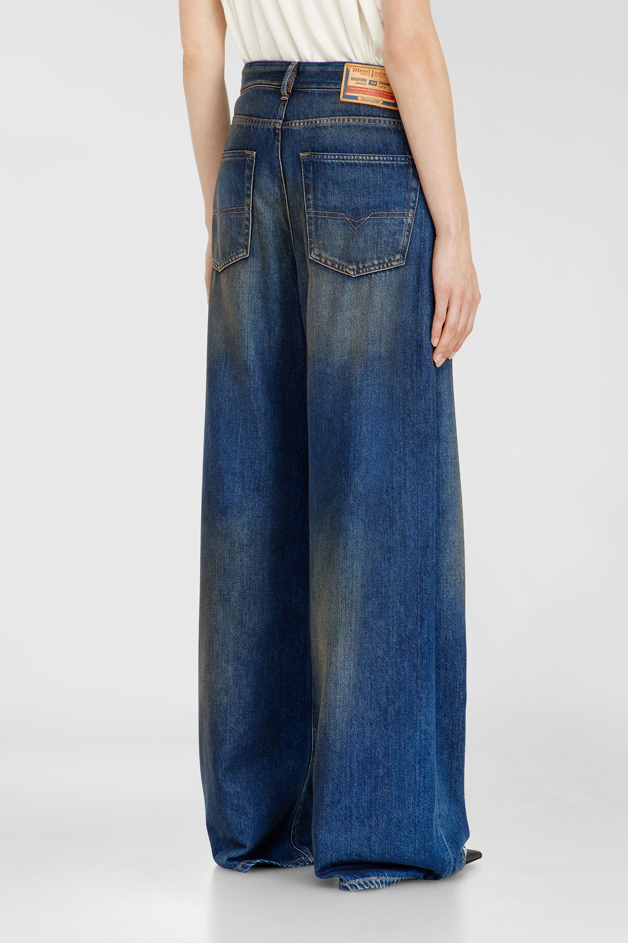 Diesel - Damen Relaxed Jeans 1996 D-Sire 09P47, Dunkelblau - 5
