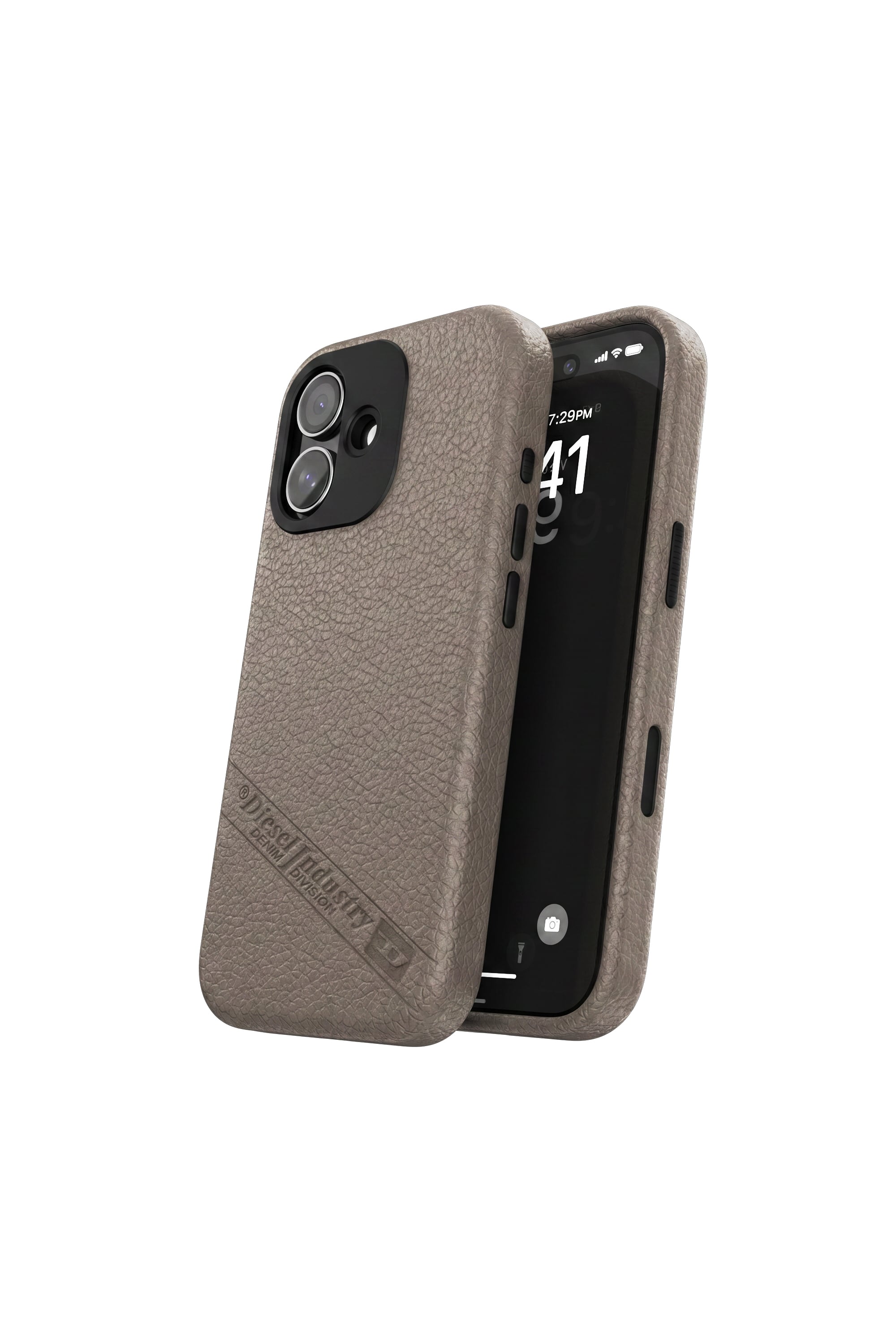 Diesel - 60643 MOULDED CASE, Unisex Flag D H&uuml;lle mit MagSafe f&uuml;r iPhone 17 in Beige - 3