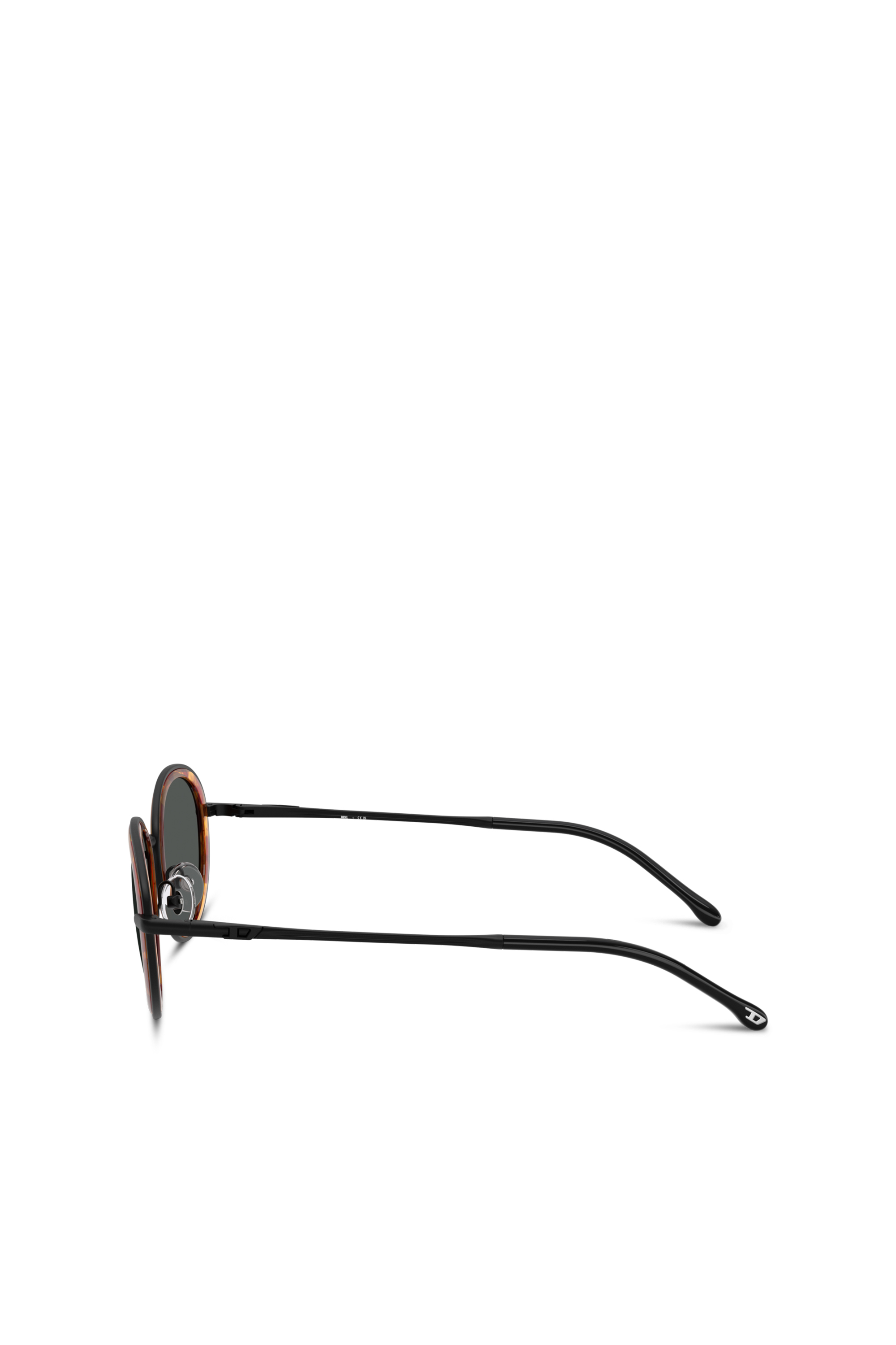 Diesel - 0DL1018, Unisex Ovale Sonnenbrillen in Schwarz - 2