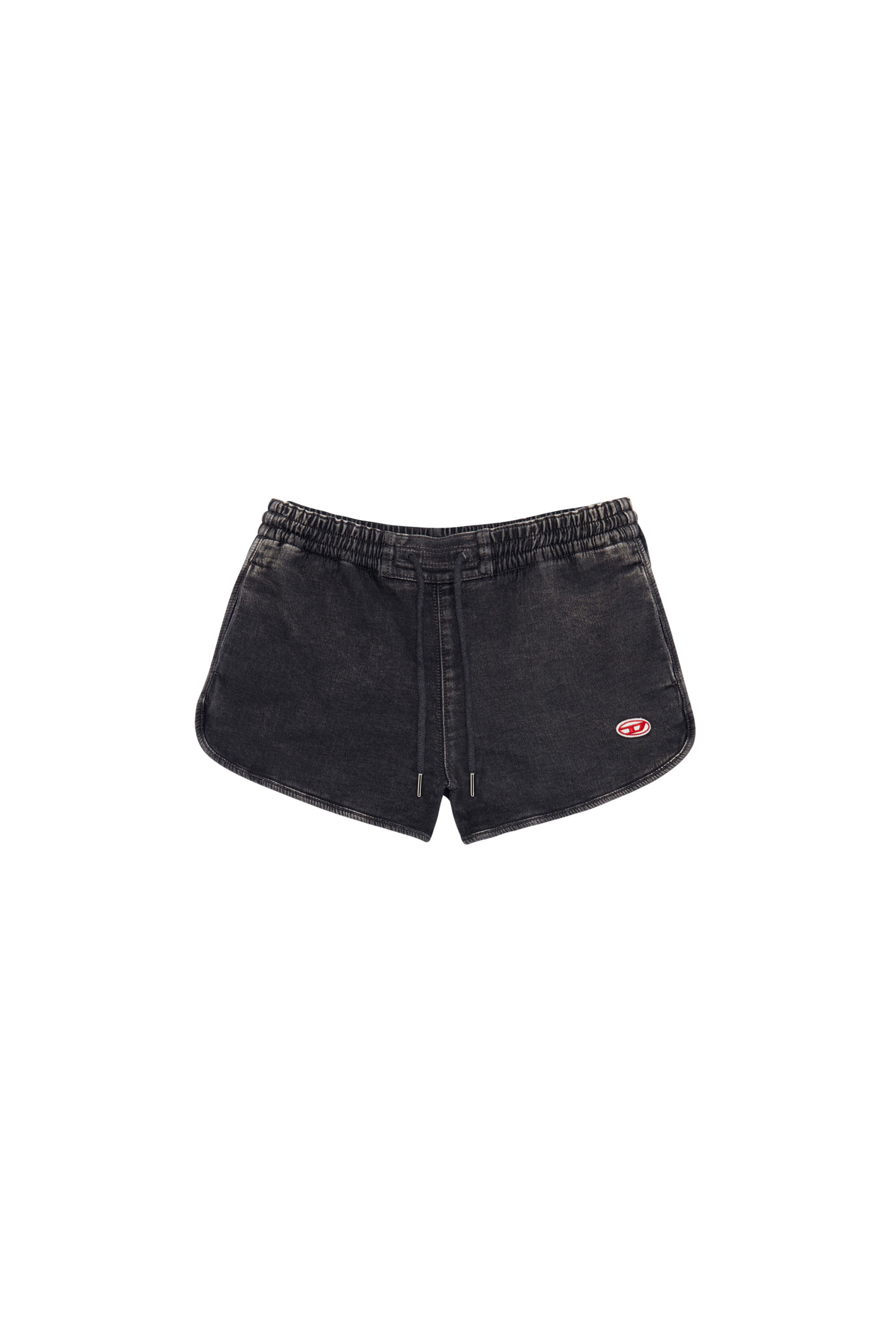 D-SUNNY TRACK DENIM JOGGJEANS, Schwarz/Dunkelgrau - Kurze Hosen