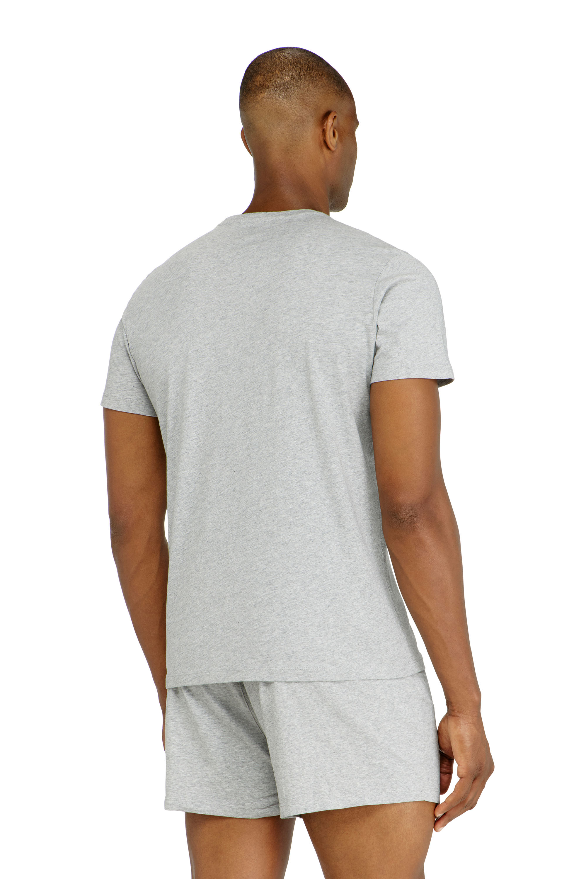Diesel - RANDAL-D-CORE-3PACK, Herren Set aus 3 T-Shirts aus Baumwolle in Weiss/Grau - 4