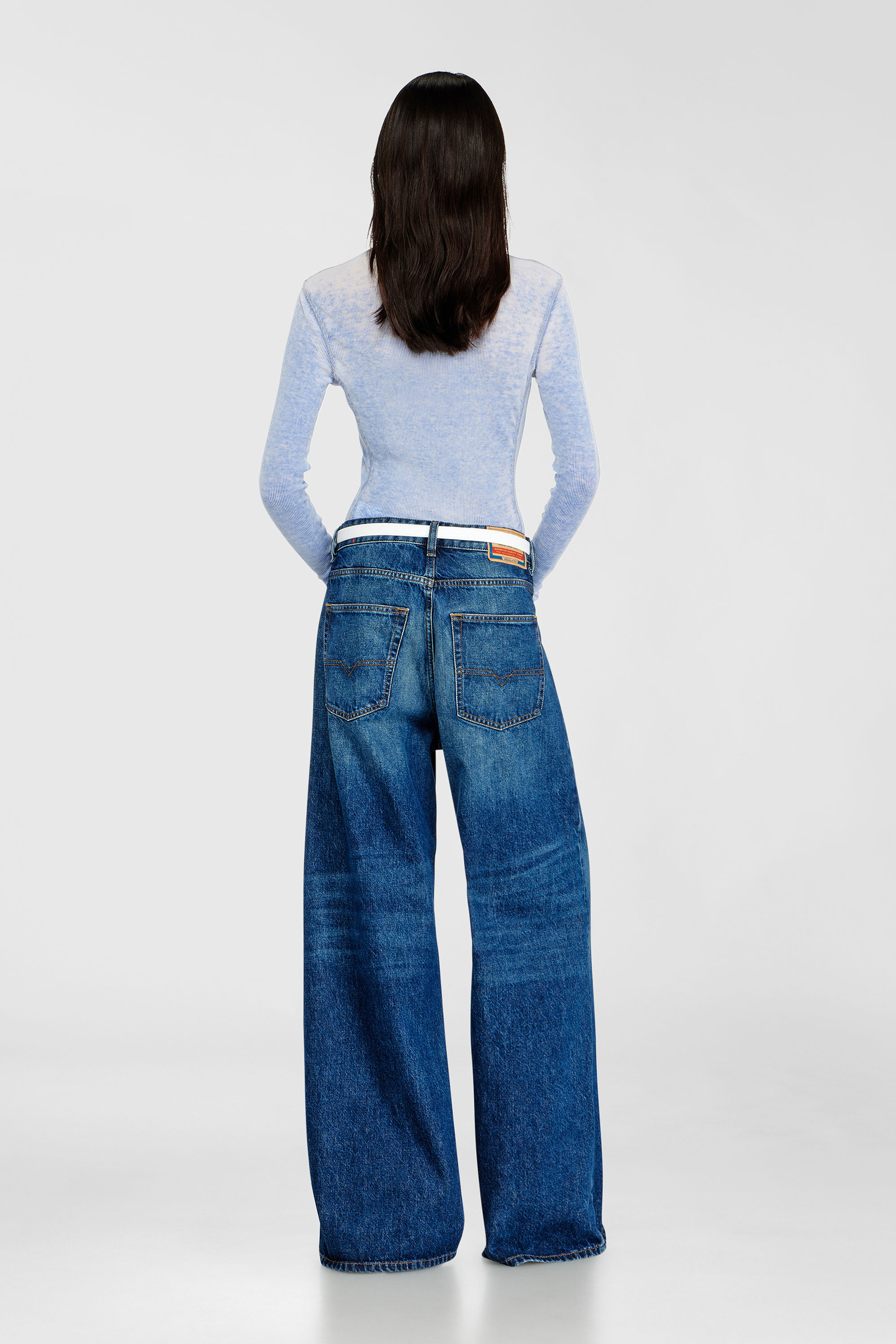 Diesel - Unisex Relaxed Jeans 1996 D-Sire 09I27, Dunkelblau - 3