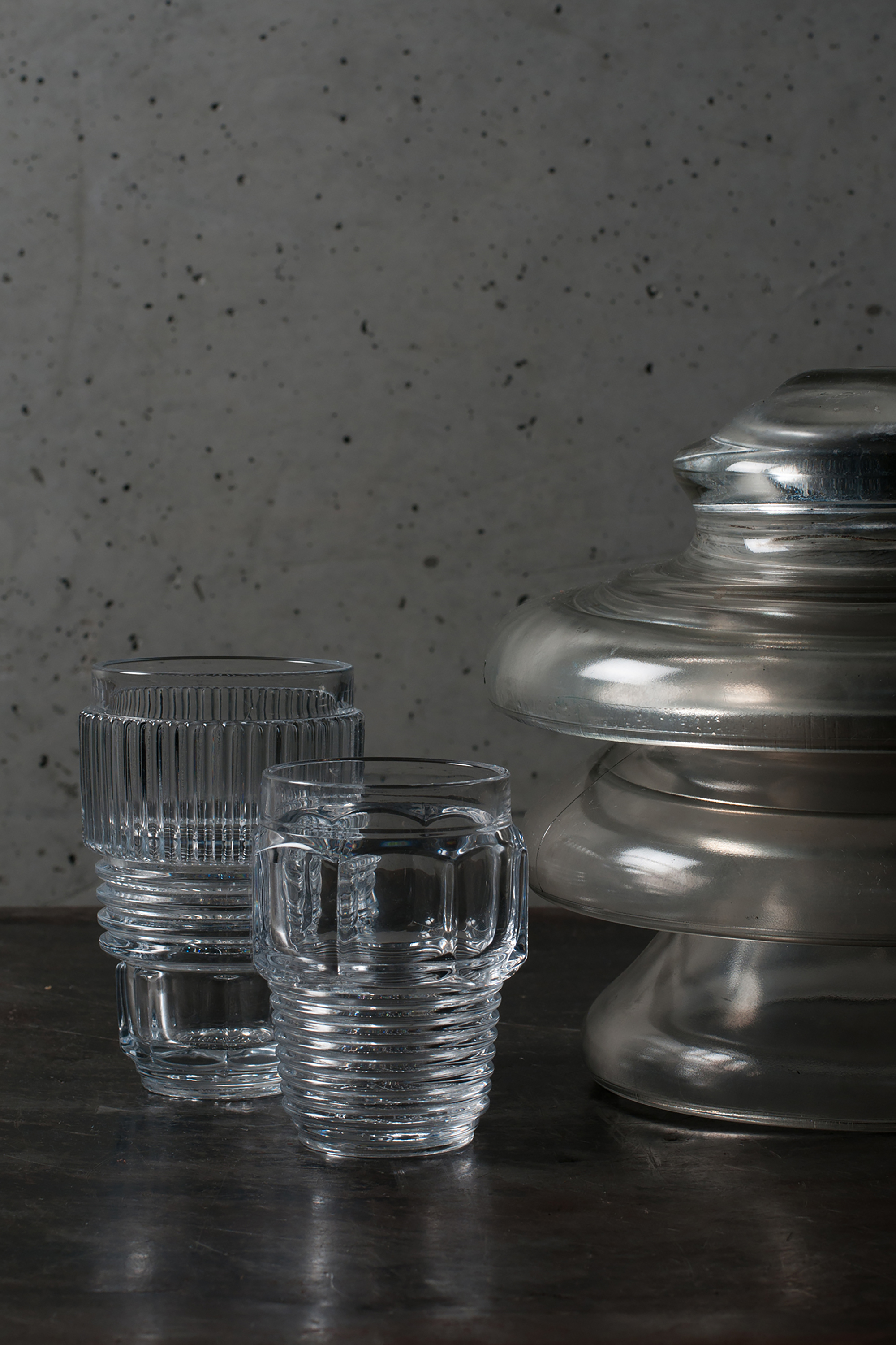 Diesel - MACHINE COLLECTION, Unisex Große Gläser im Dreierpack in Generisch - 4