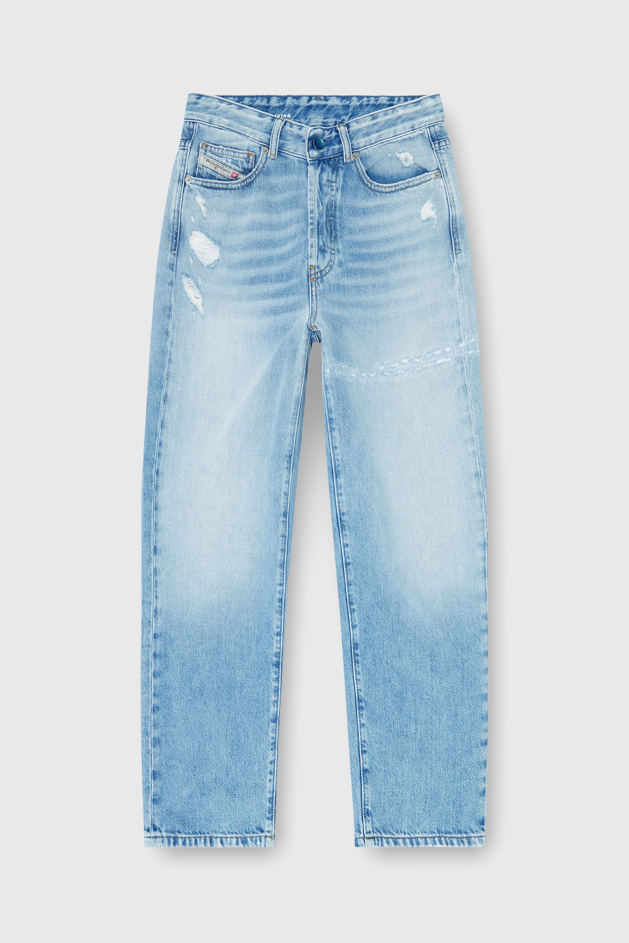 Diesel - Damen Regular Jeans 1981 D-Went 09P49, Hellblau - 2