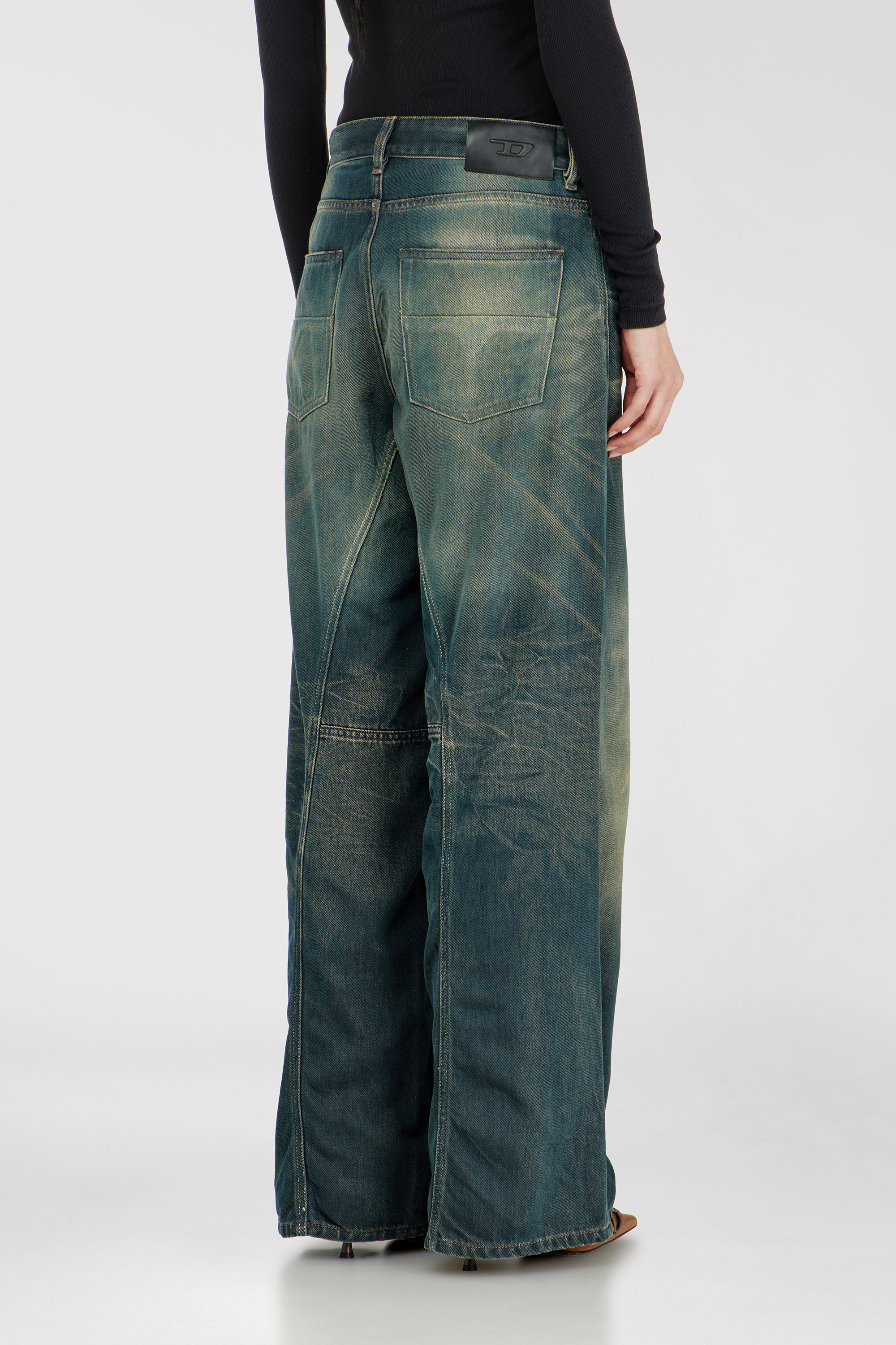 Diesel - Damen Relaxed Jeans 1996 D-Sire 09P85, Dunkelblau - 5