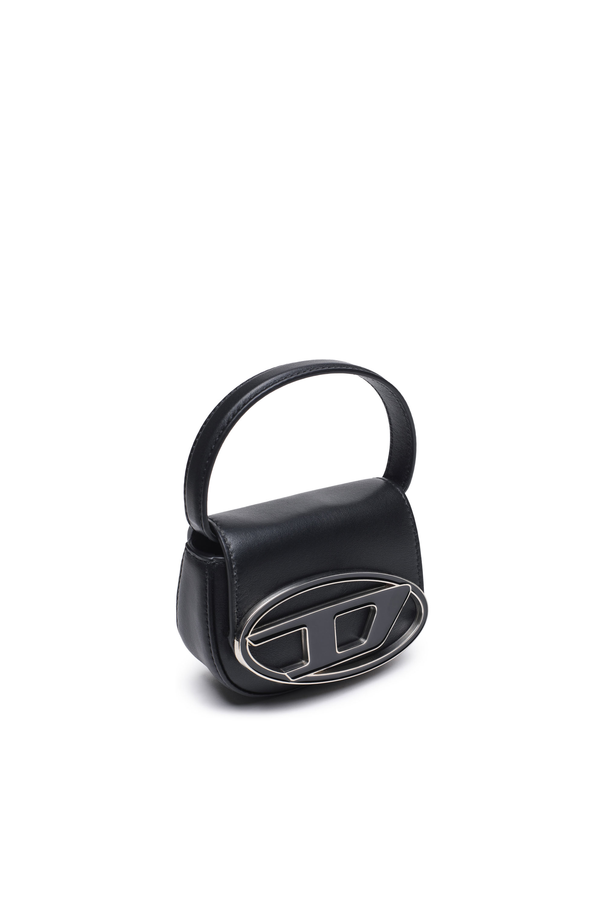 Diesel - 1DR XS, Woman's 1DR XS-Iconic mini bag with D logo plaque in Black - 5